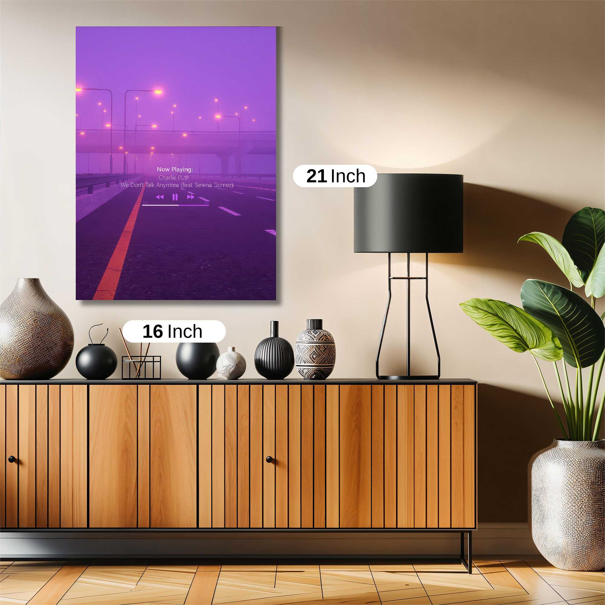 Neon Serenity Safe Wall Magnetic / M