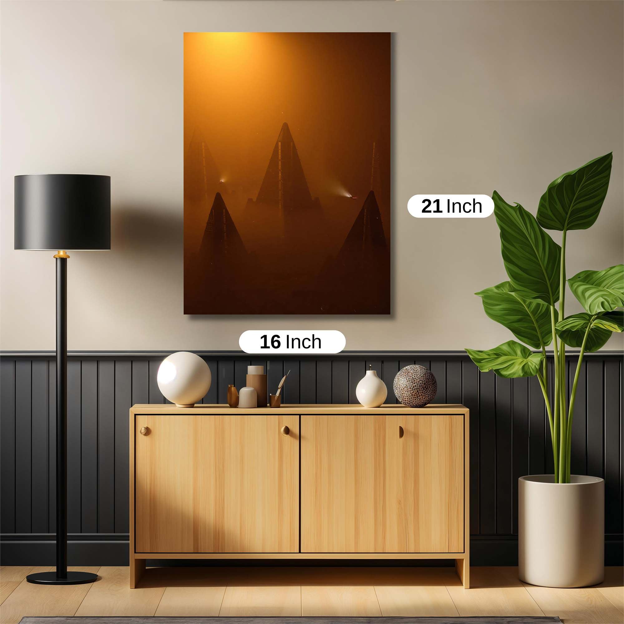 Pyramidic Mystery Safe Wall Magnetic / M