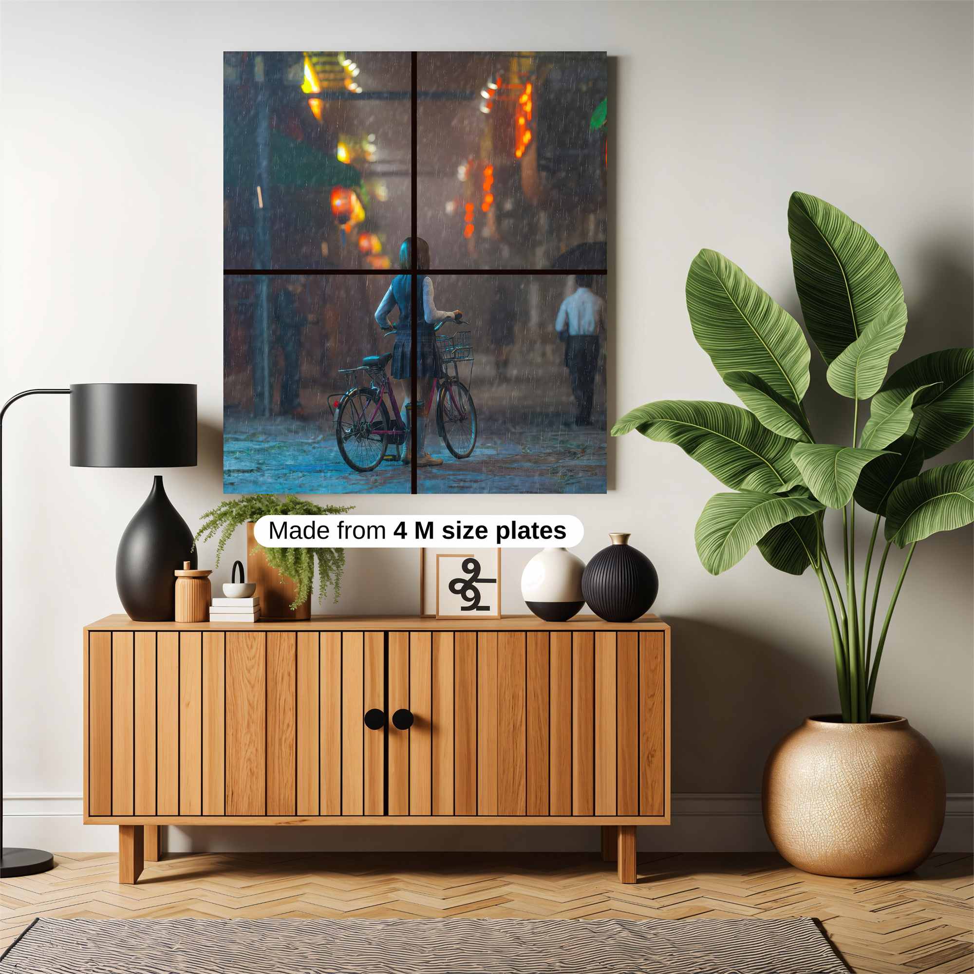 Rainy Solitude Safe Wall Magnetic / M