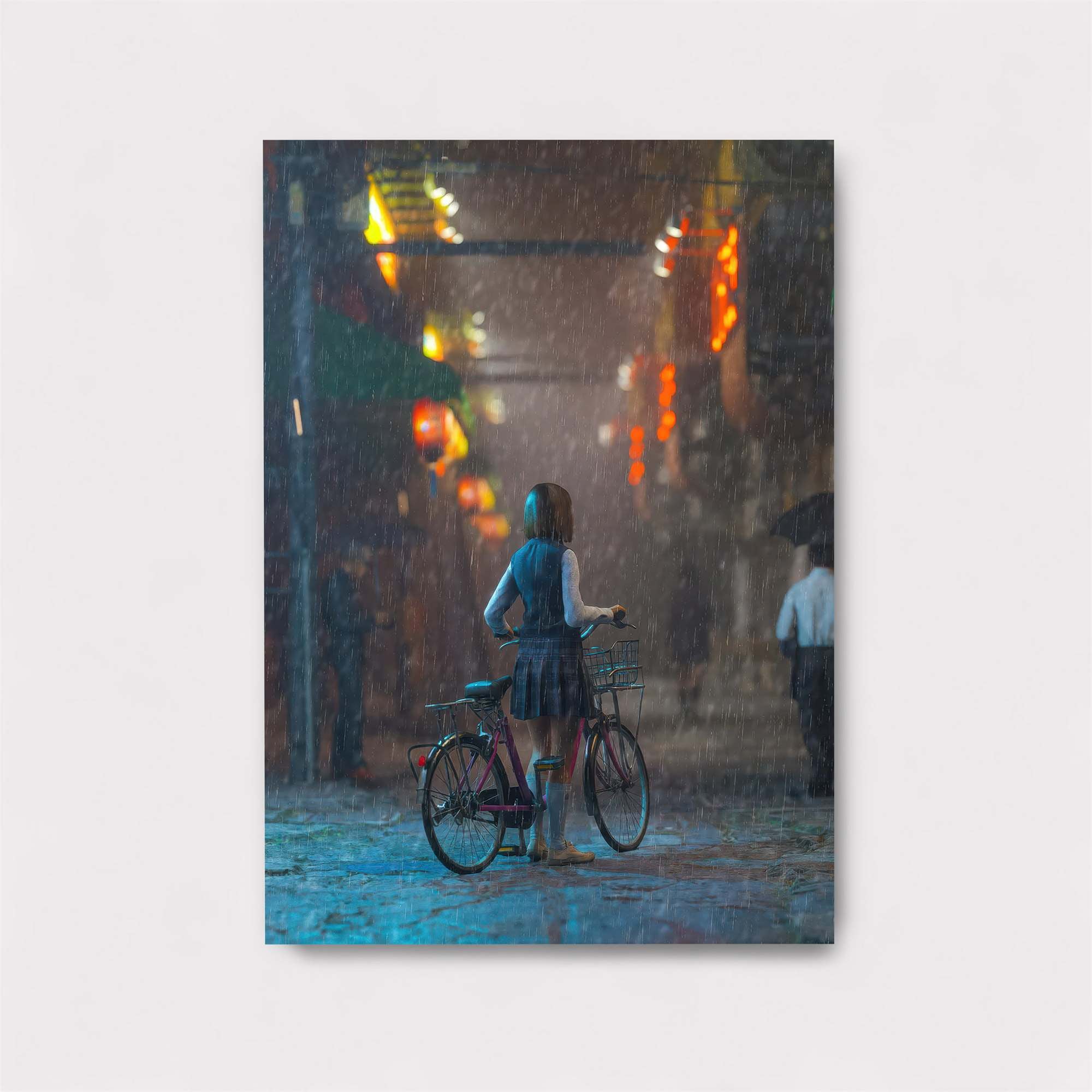 Rainy Solitude Safe Wall Magnetic / M