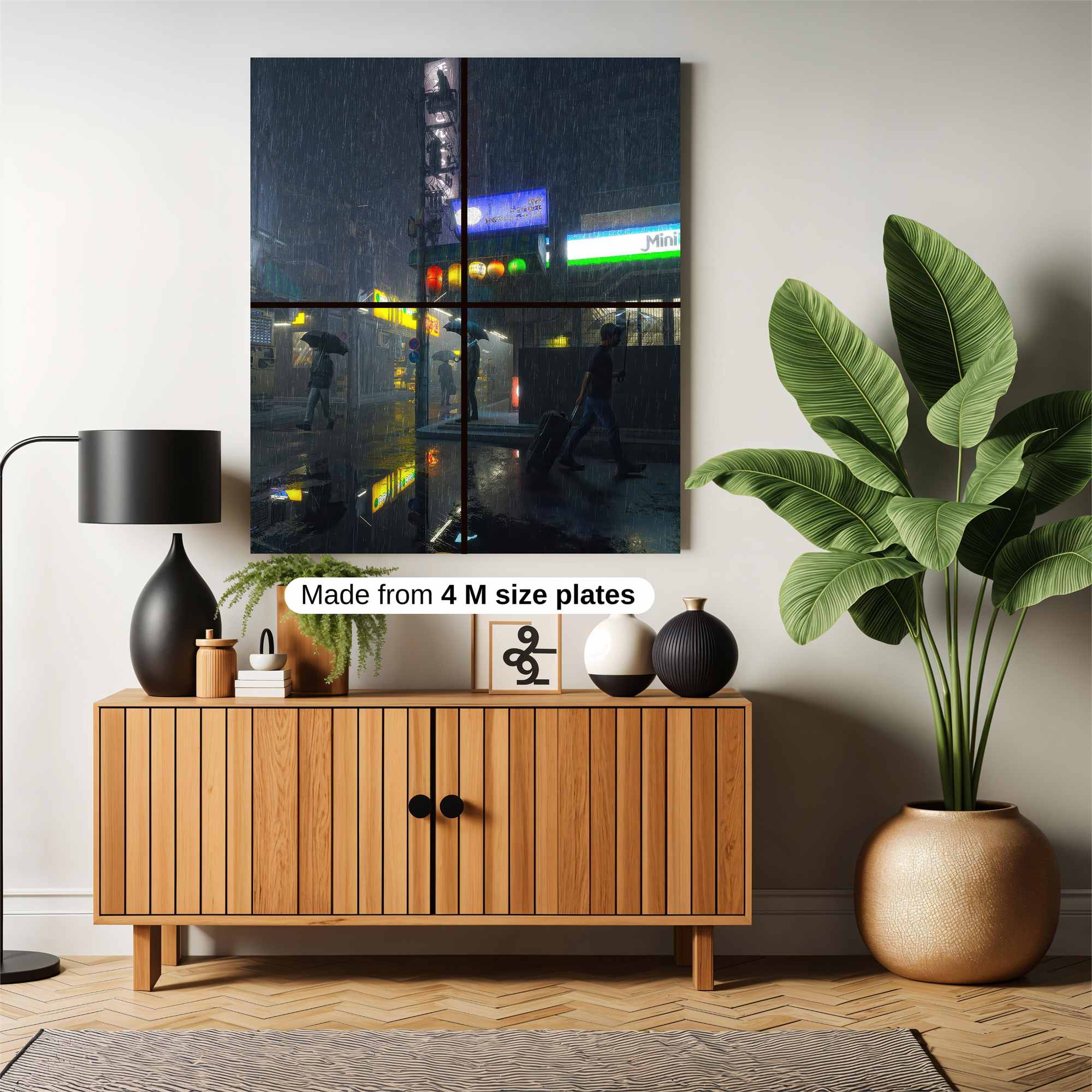 City Drizzle Safe Wall Magnetic / M