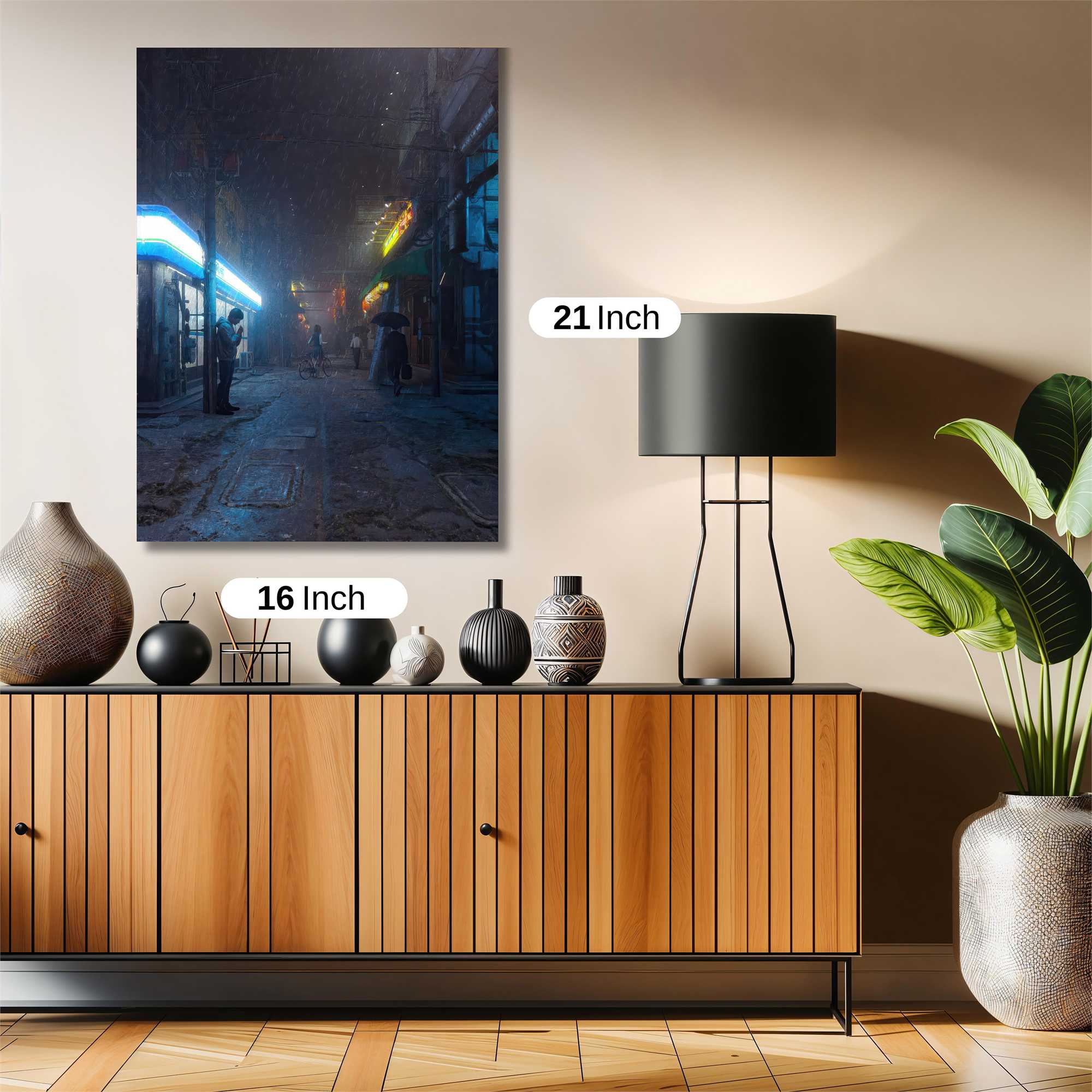 Night Drizzle Safe Wall Magnetic / M