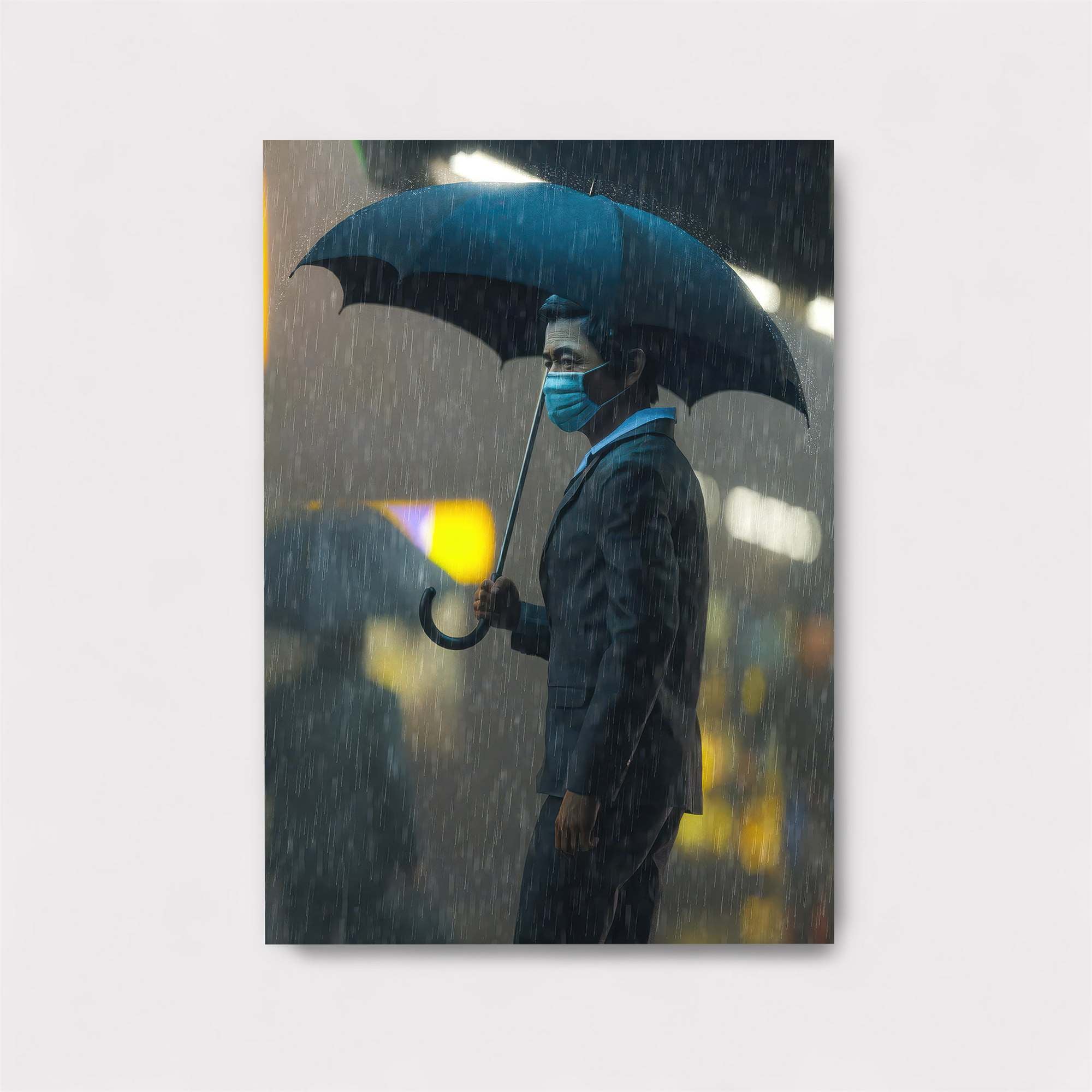Rainy Solitude Safe Wall Magnetic / M
