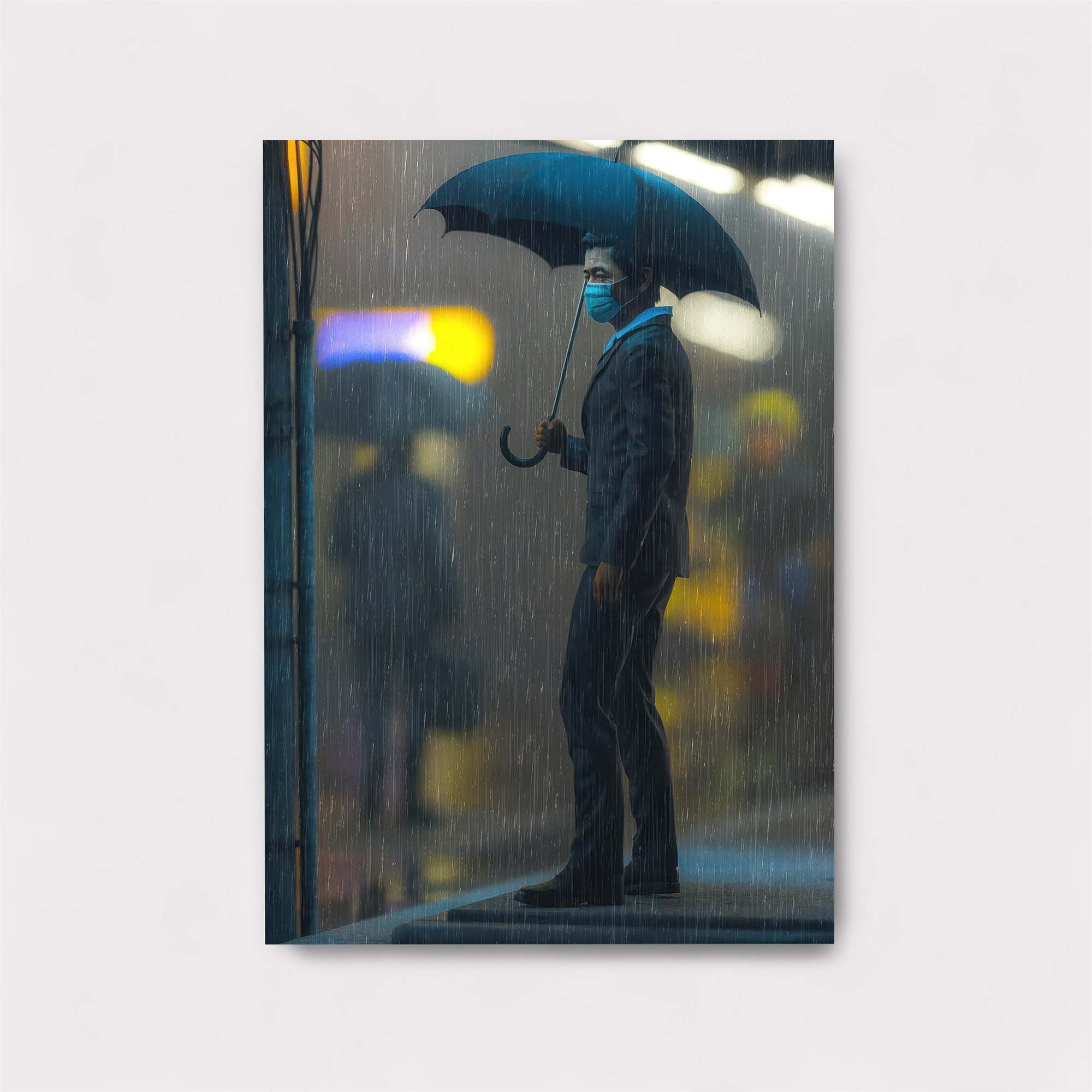 Rainy Solitude Safe Wall Magnetic / M