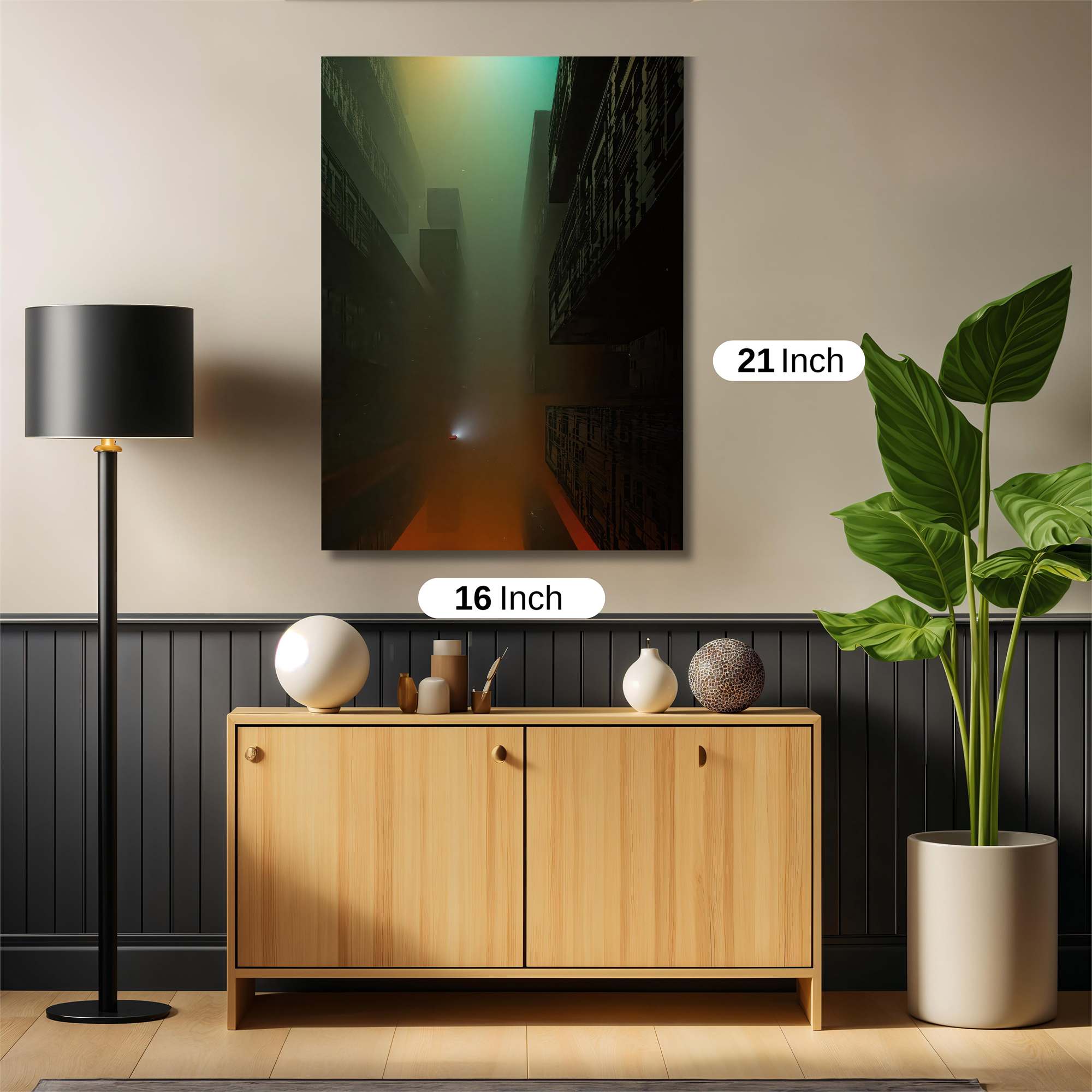 Neon Abyss Safe Wall Magnetic / M