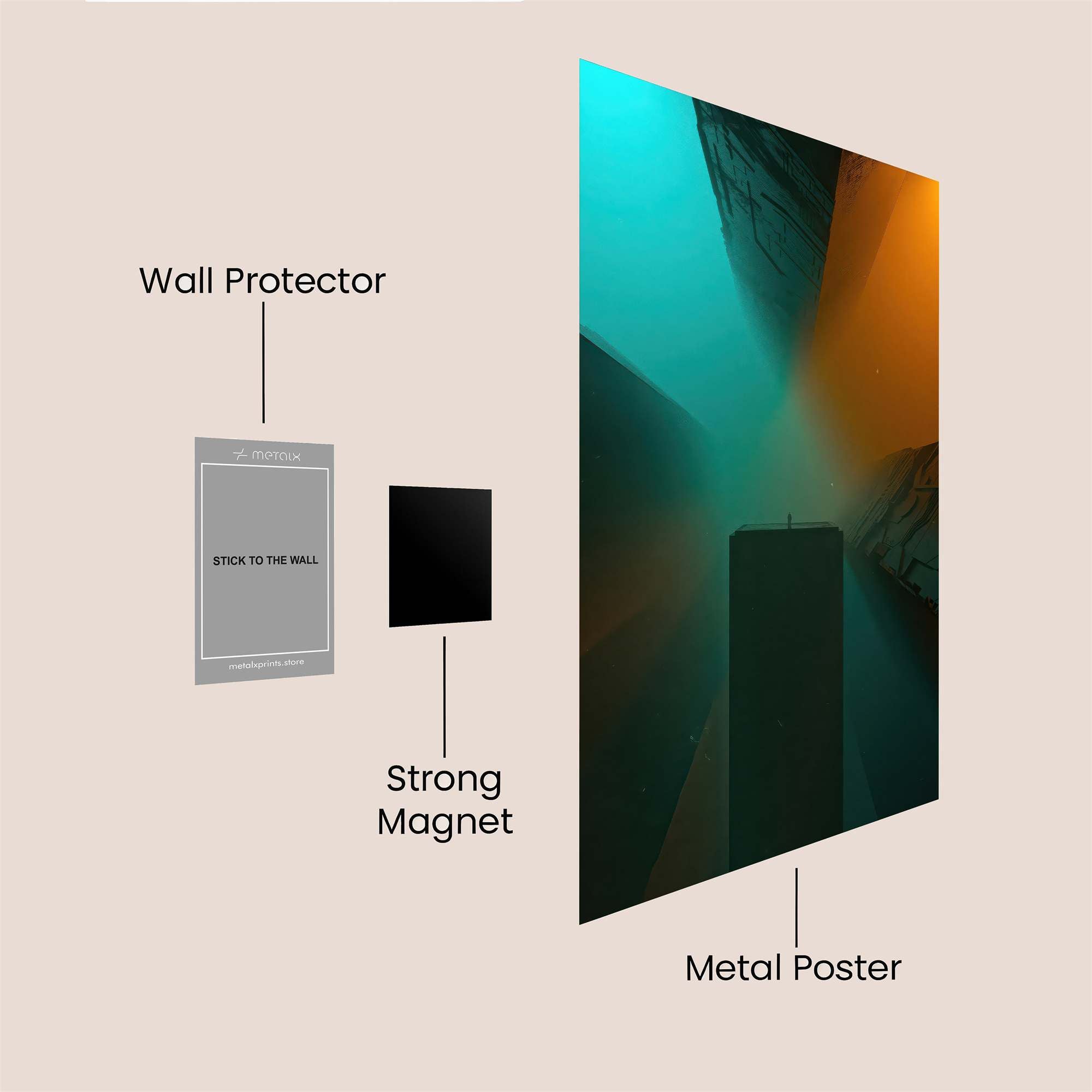 Portal Enigmatic Safe Wall Magnetic / M