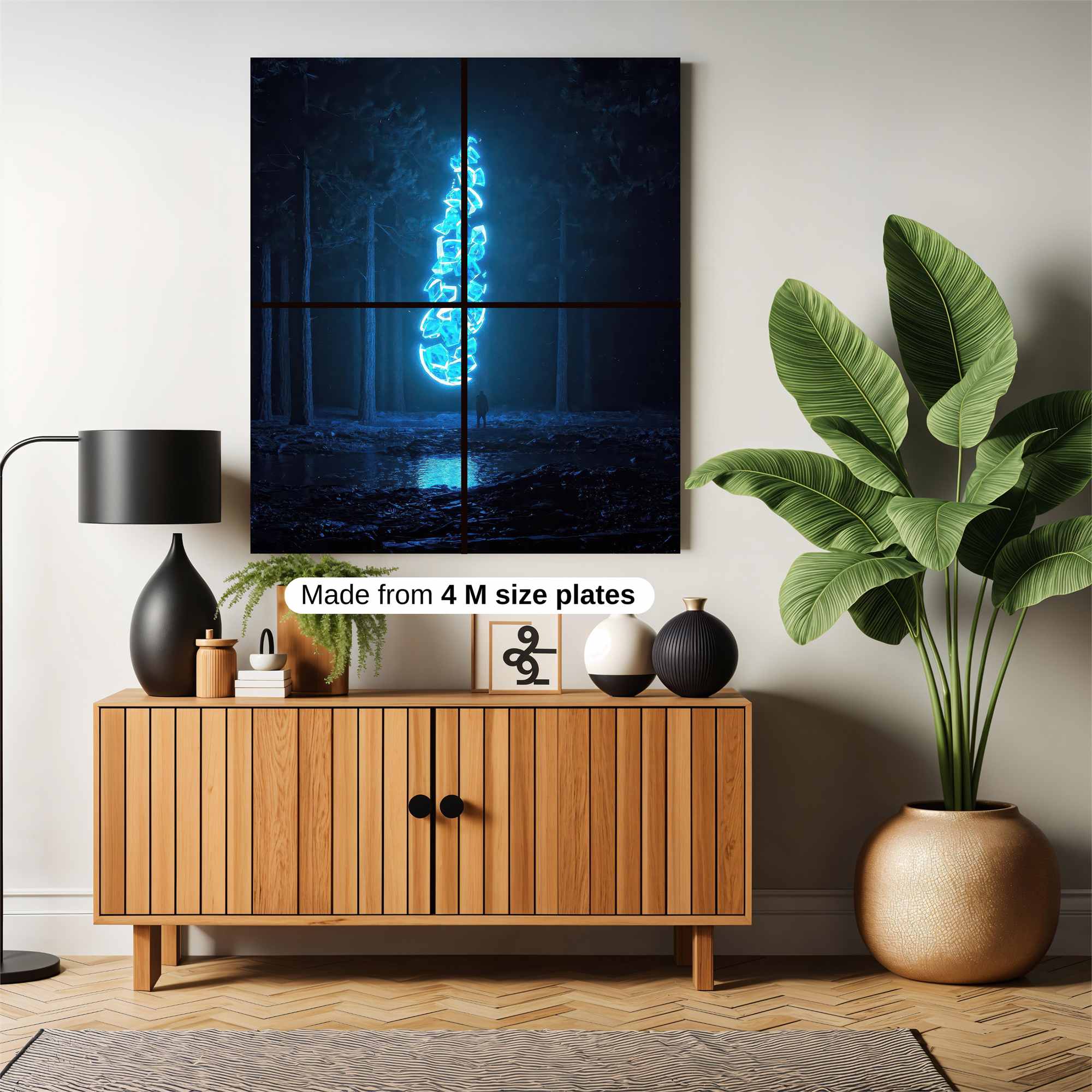 FlameWhisper Safe Wall Magnetic / M