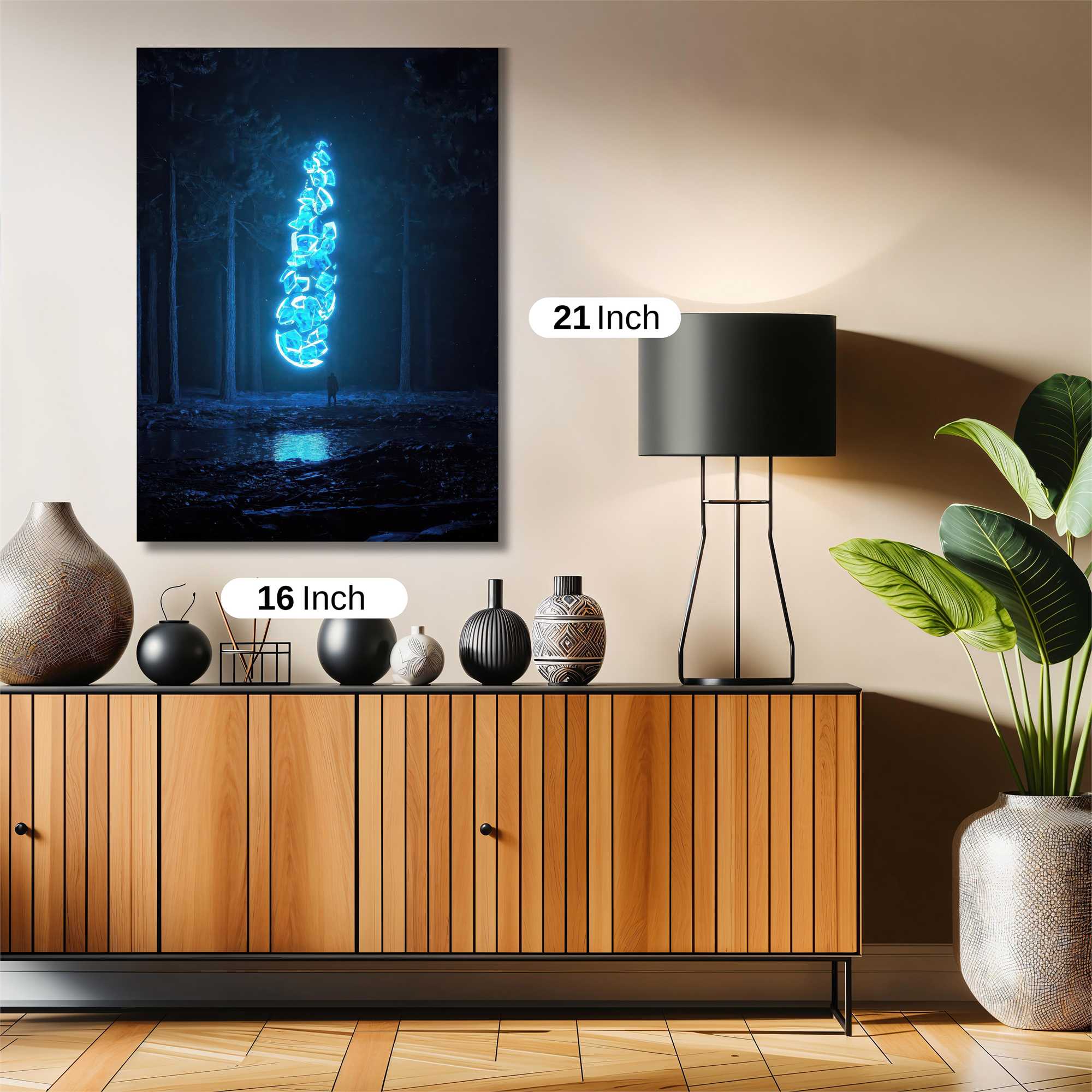 FlameWhisper Safe Wall Magnetic / M