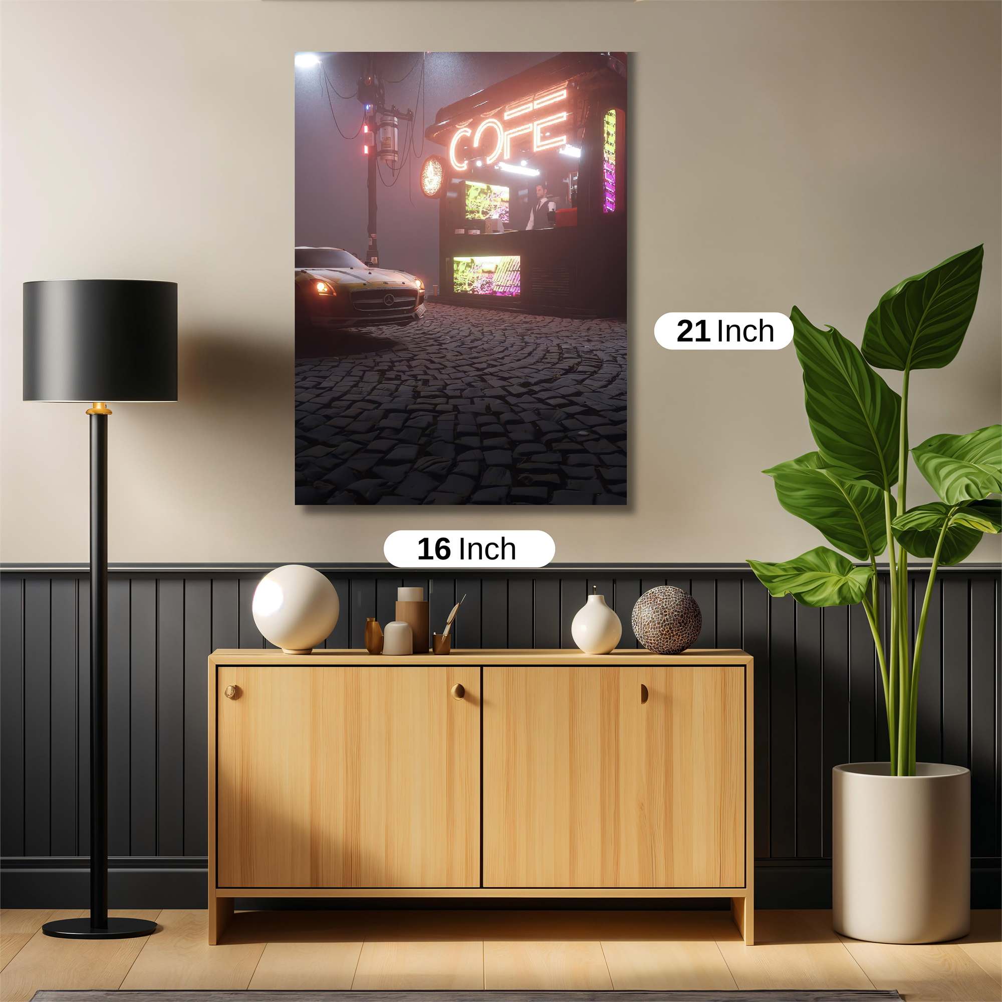 Neon Dream Safe Wall Magnetic / M