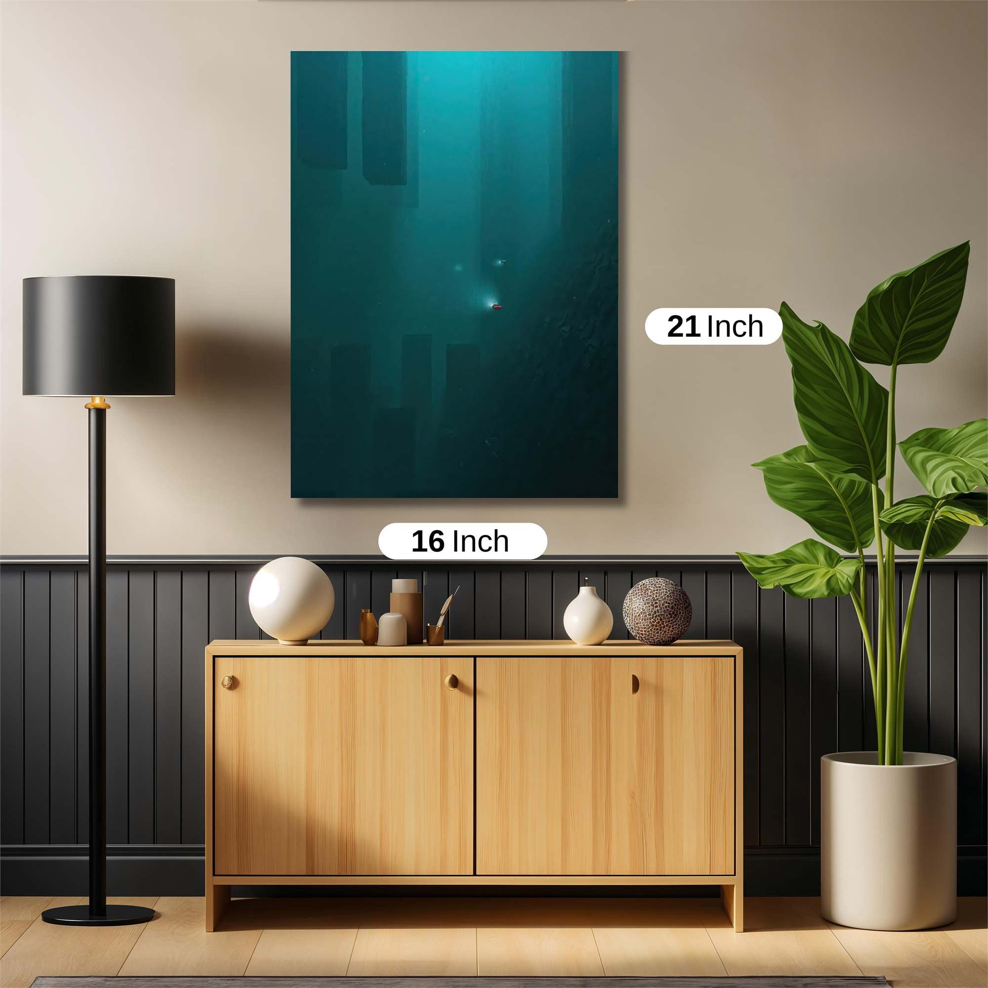 Submarine Serene Safe Wall Magnetic / M