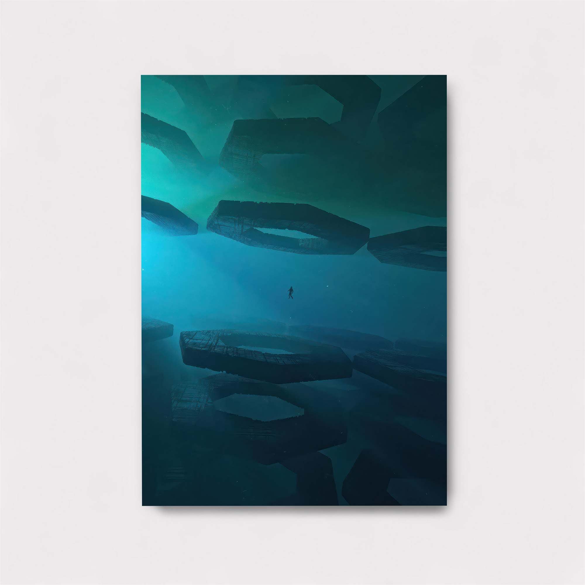 Diver's Abyss Safe Wall Magnetic / M