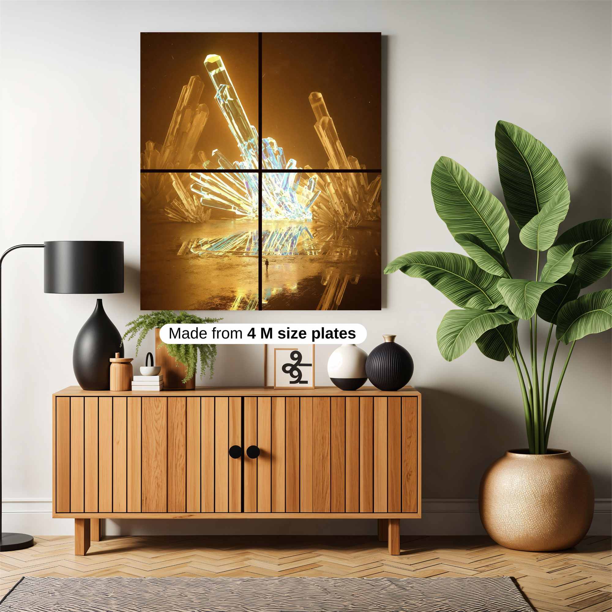 Crystal Radiance Safe Wall Magnetic / M