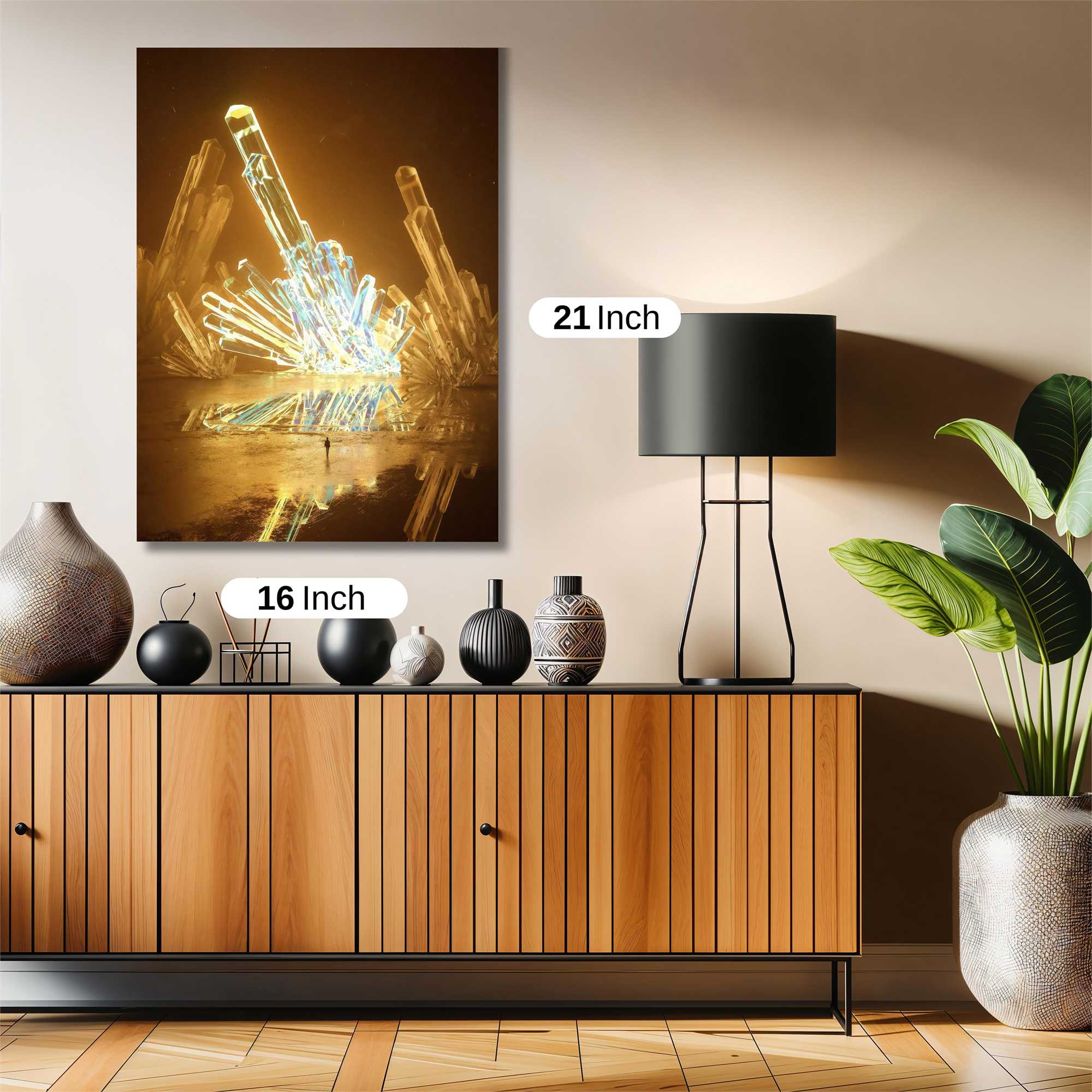 Crystal Radiance Safe Wall Magnetic / M