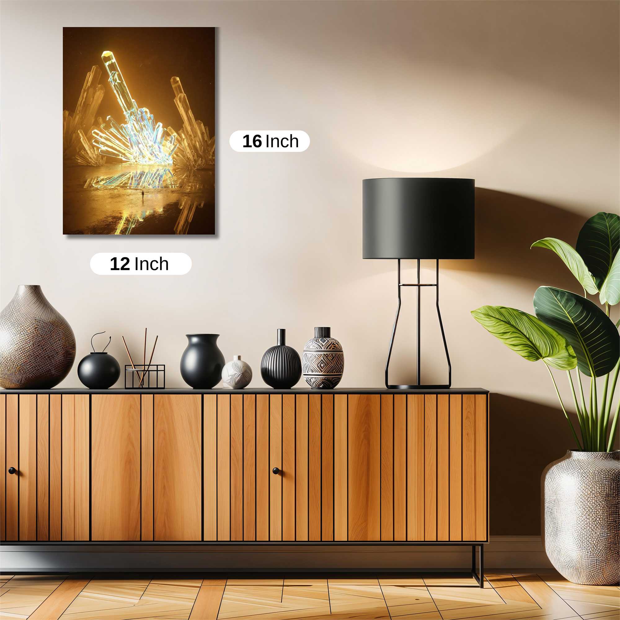 Crystal Radiance Safe Wall Magnetic / M