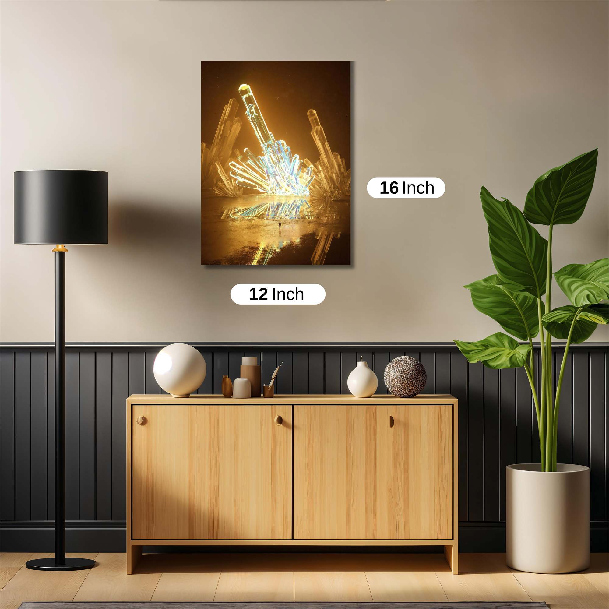 Crystal Radiance Safe Wall Magnetic / M