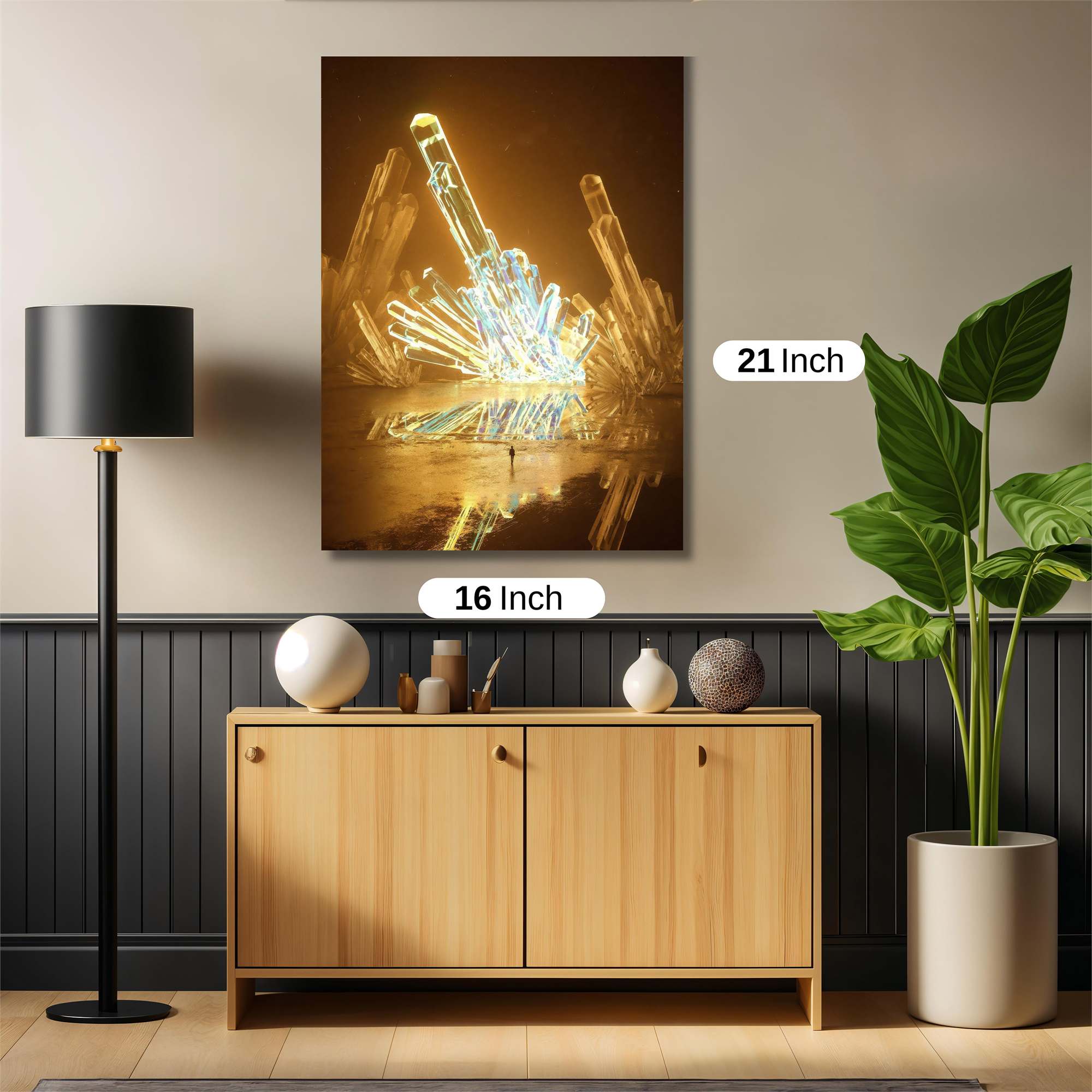 Crystal Radiance Safe Wall Magnetic / M