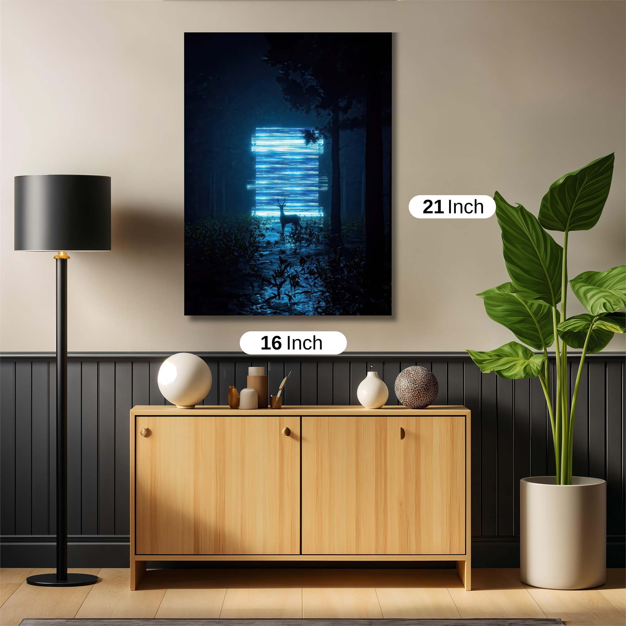 Deer Enigma Safe Wall Magnetic / M