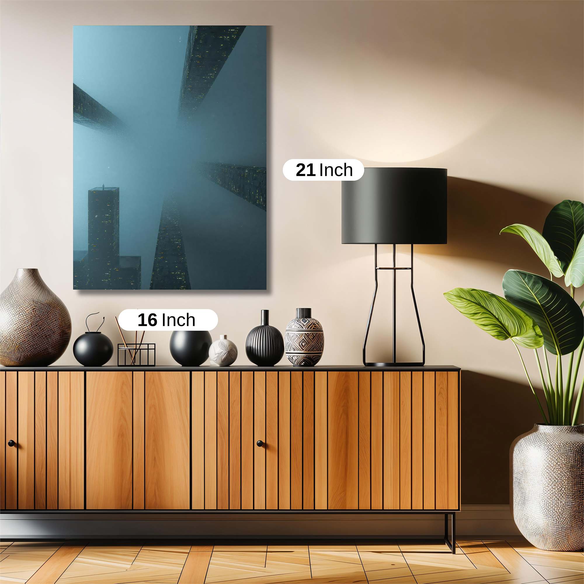 City Dreamscape Safe Wall Magnetic / M