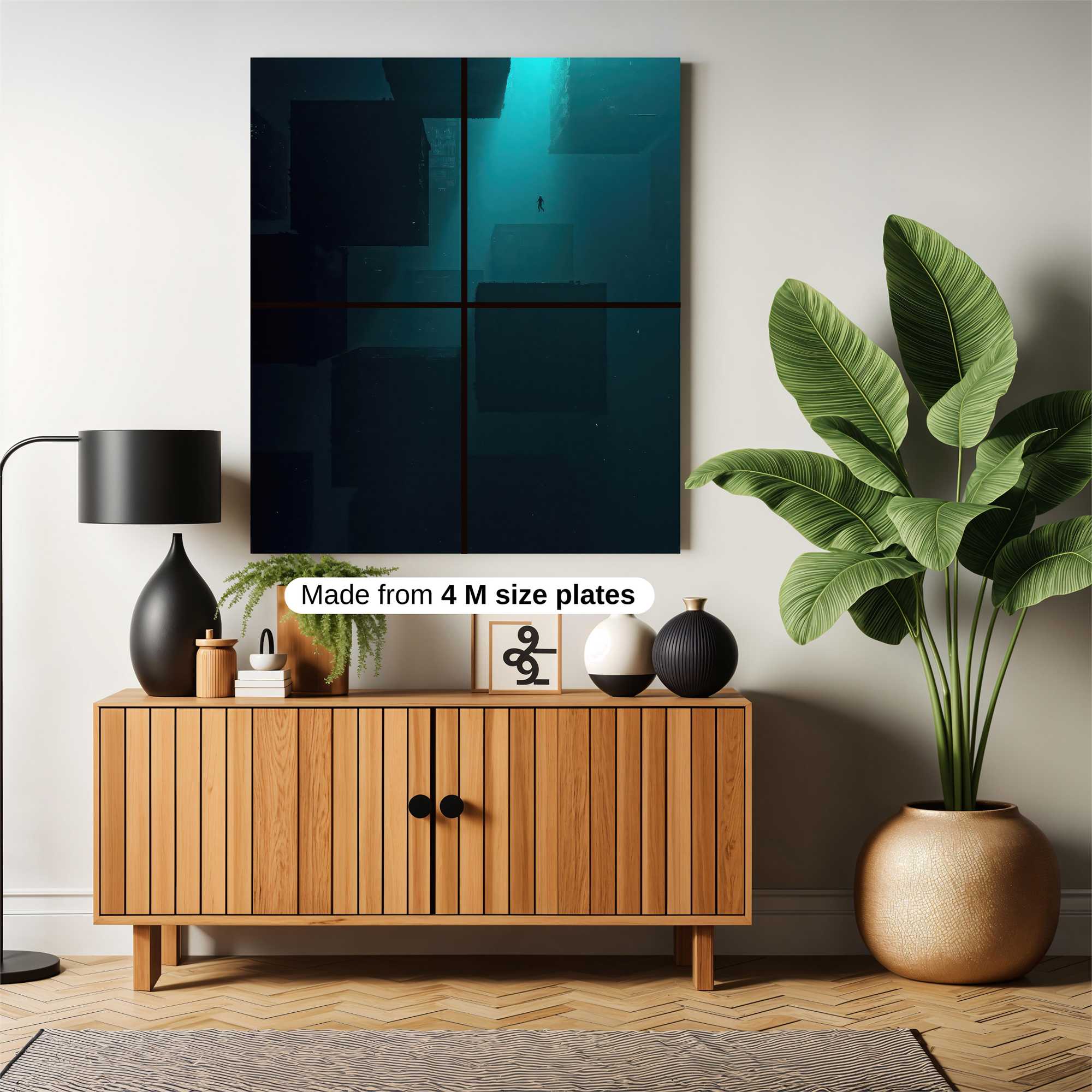 Diver's Abyss Safe Wall Magnetic / M