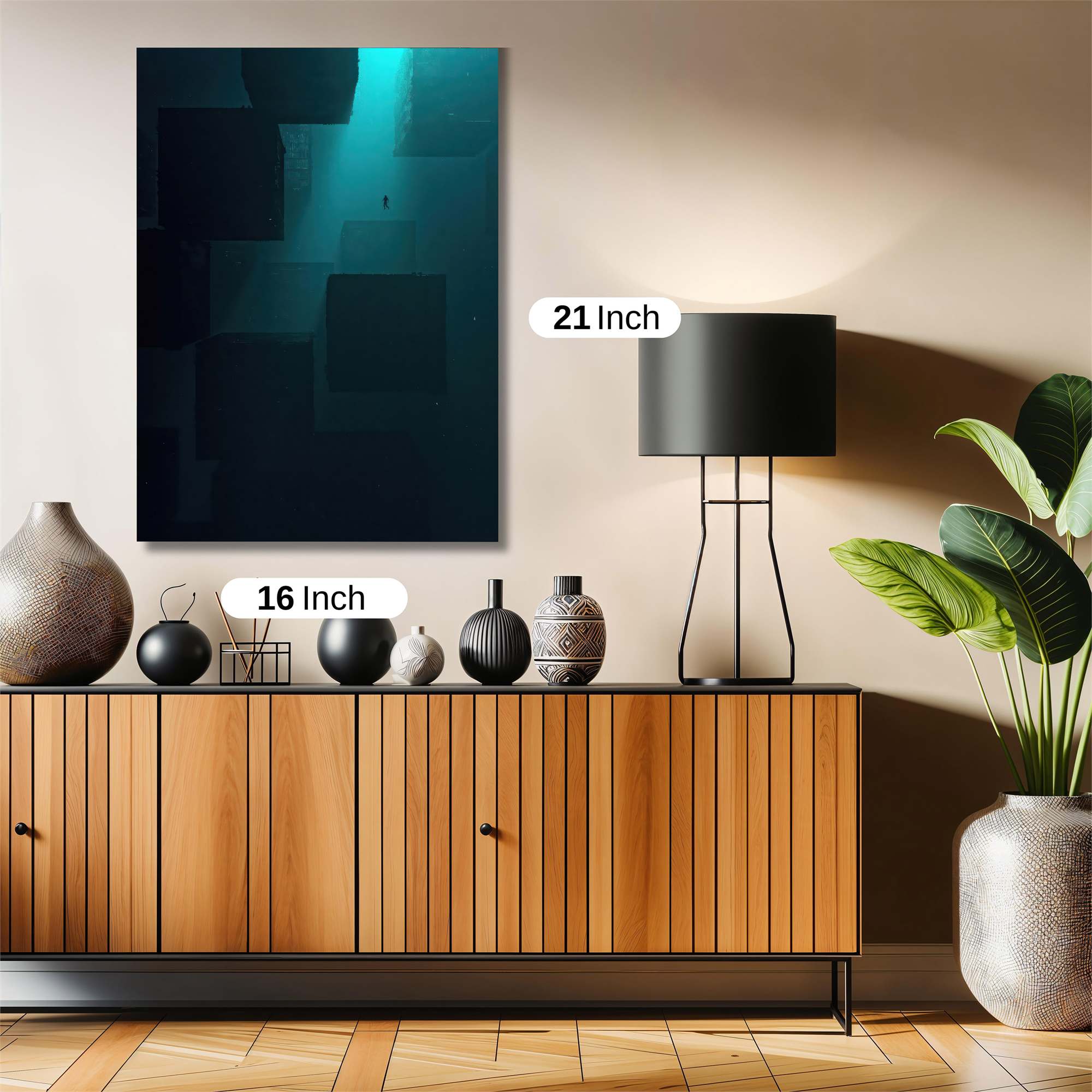 Diver's Abyss Safe Wall Magnetic / M