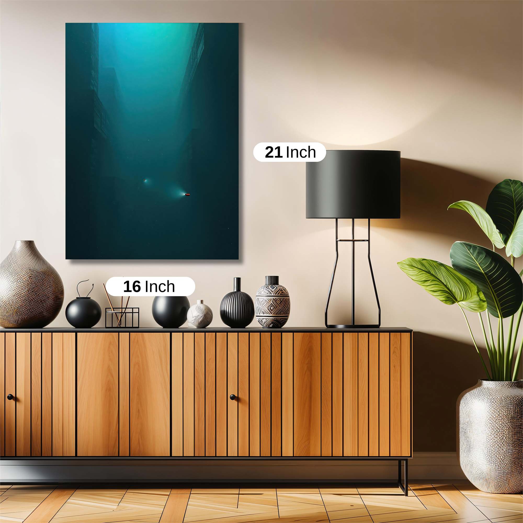 Submerged Mystery Safe Wall Magnetic / M