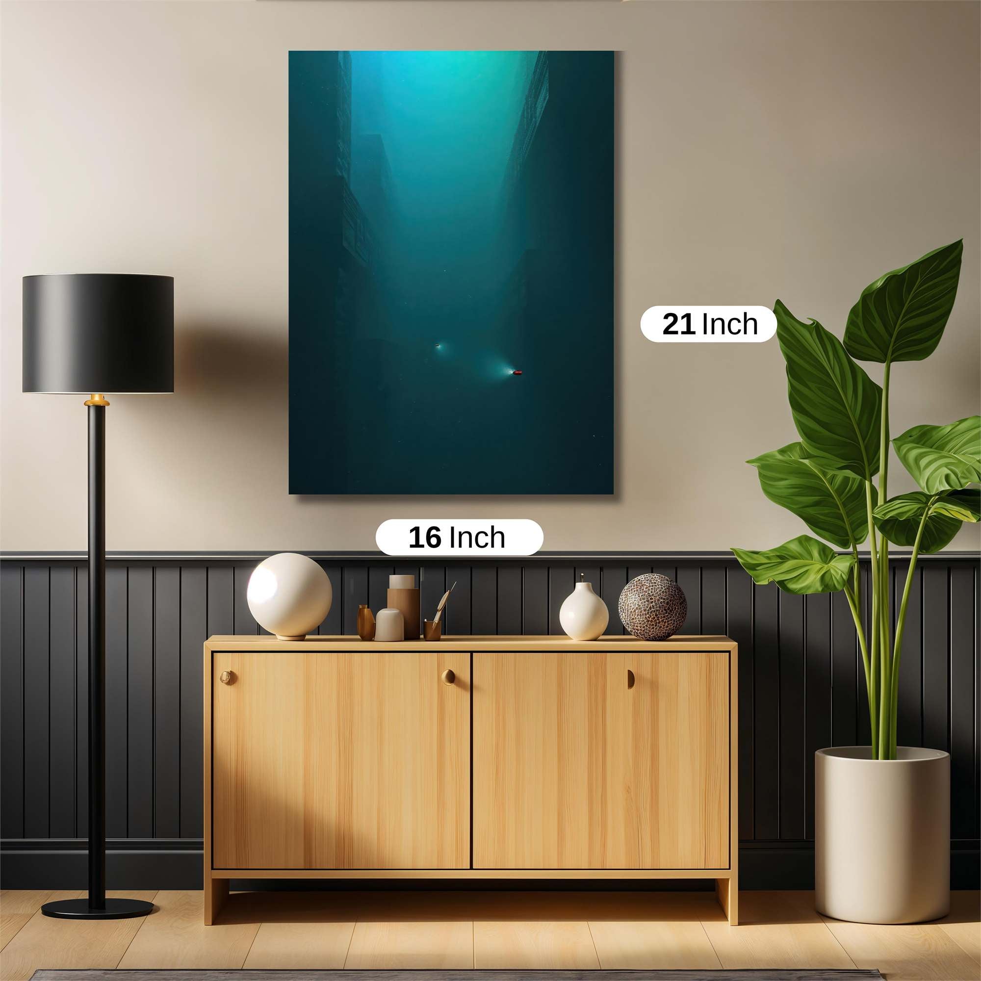 Submerged Mystery Safe Wall Magnetic / M
