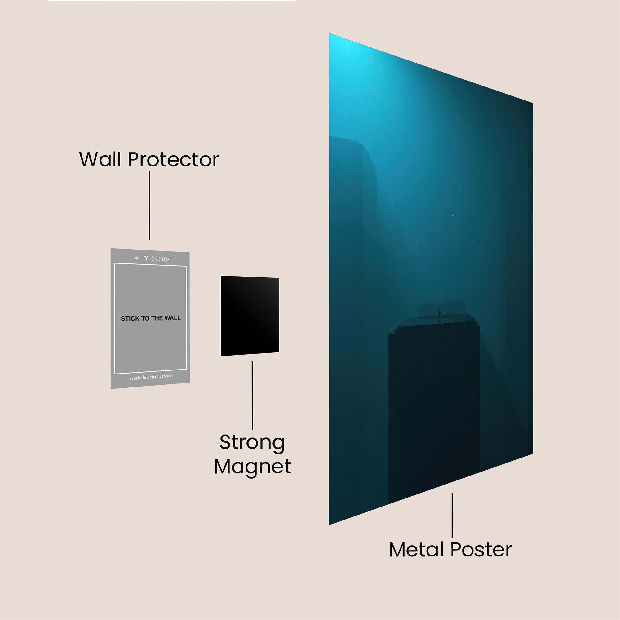 Submerged Mystery Safe Wall Magnetic / M