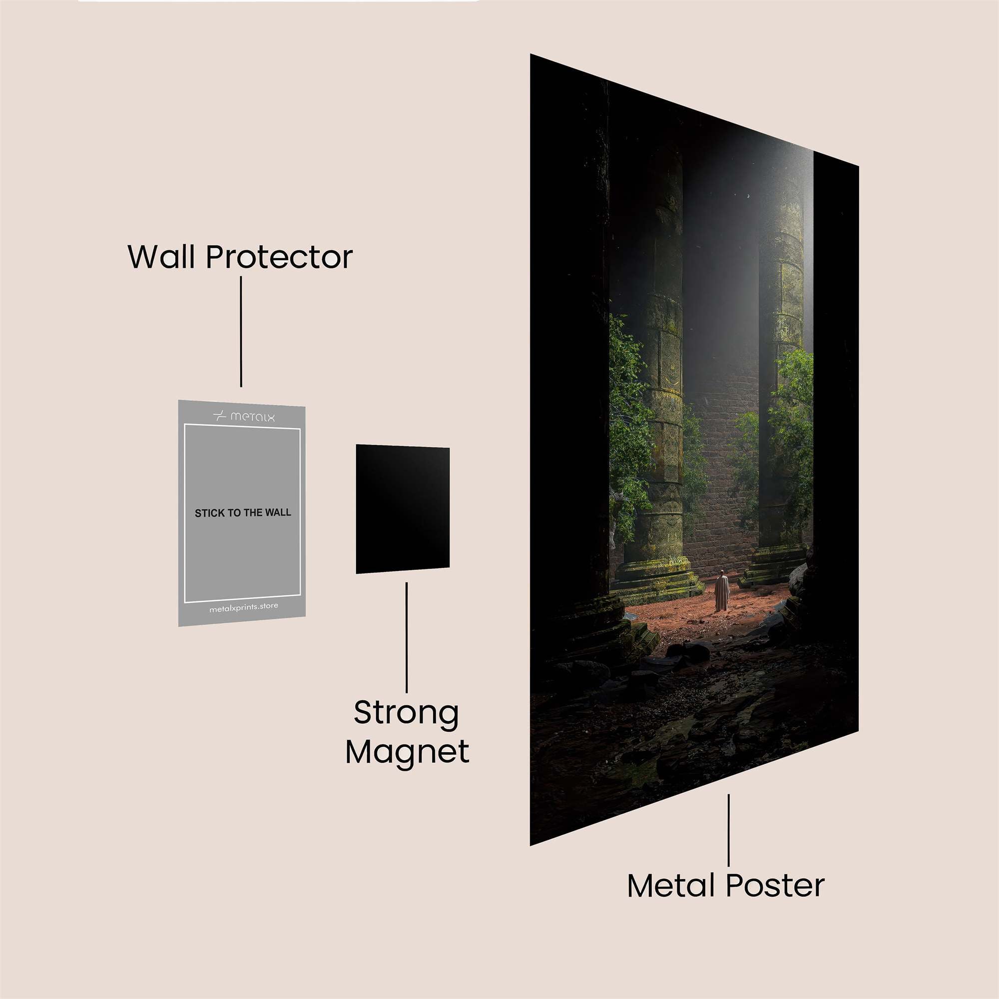 TaProhm Enigmatic Safe Wall Magnetic / M