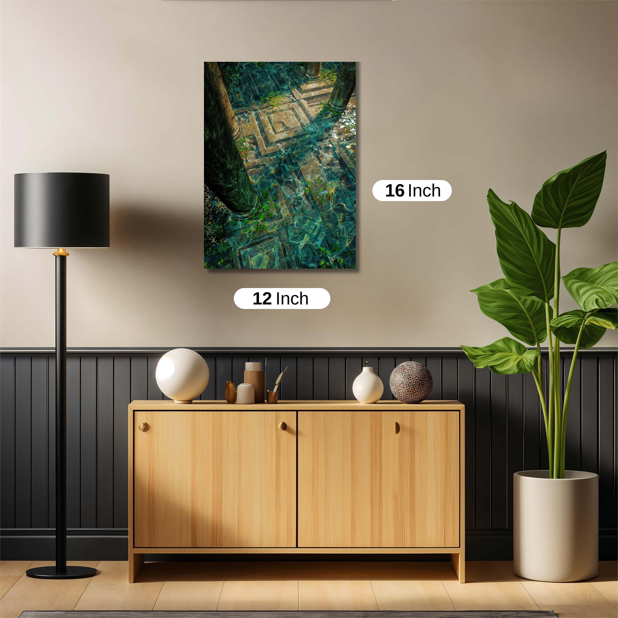 Ruins Enigmatic Safe Wall Magnetic / M