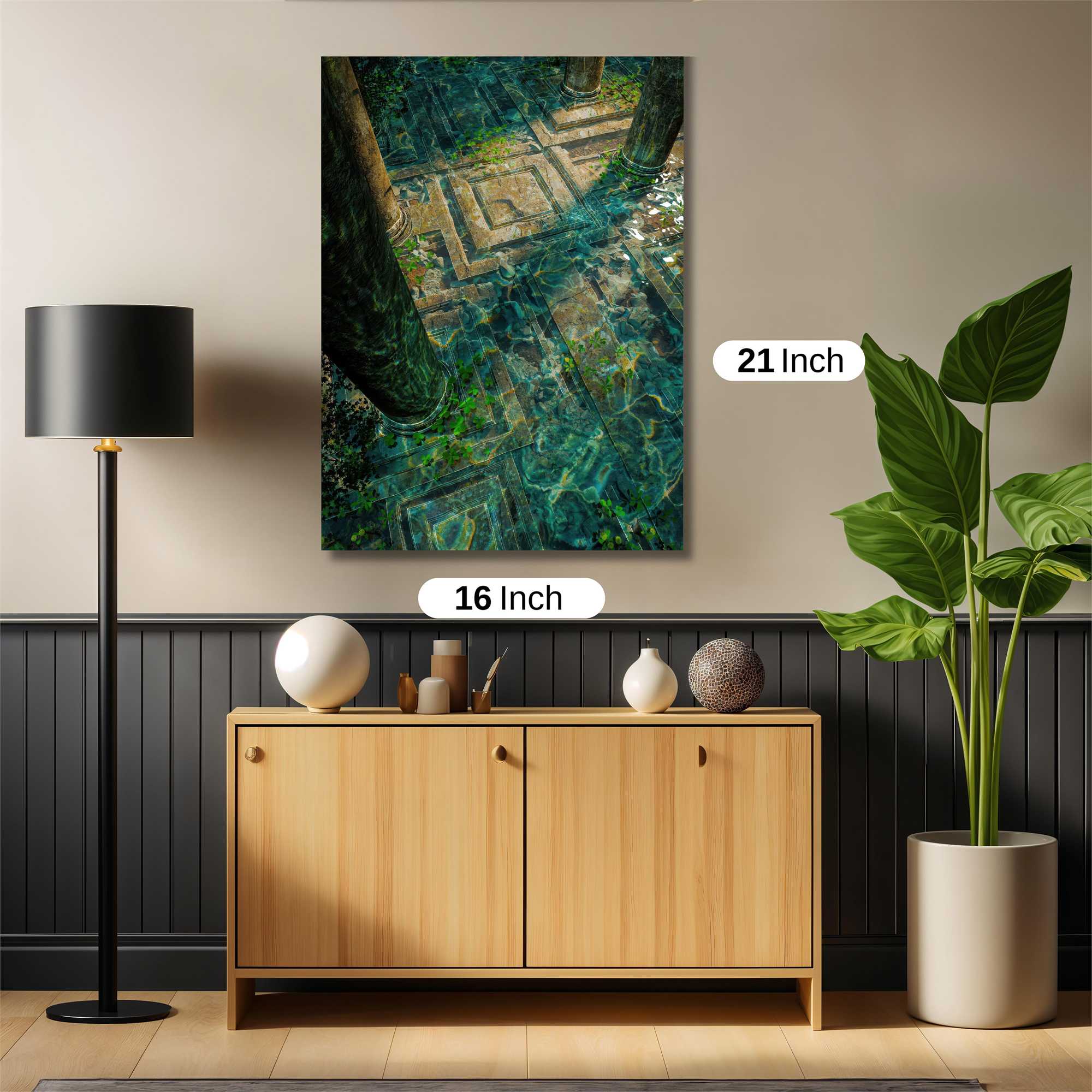 Ruins Enigmatic Safe Wall Magnetic / M
