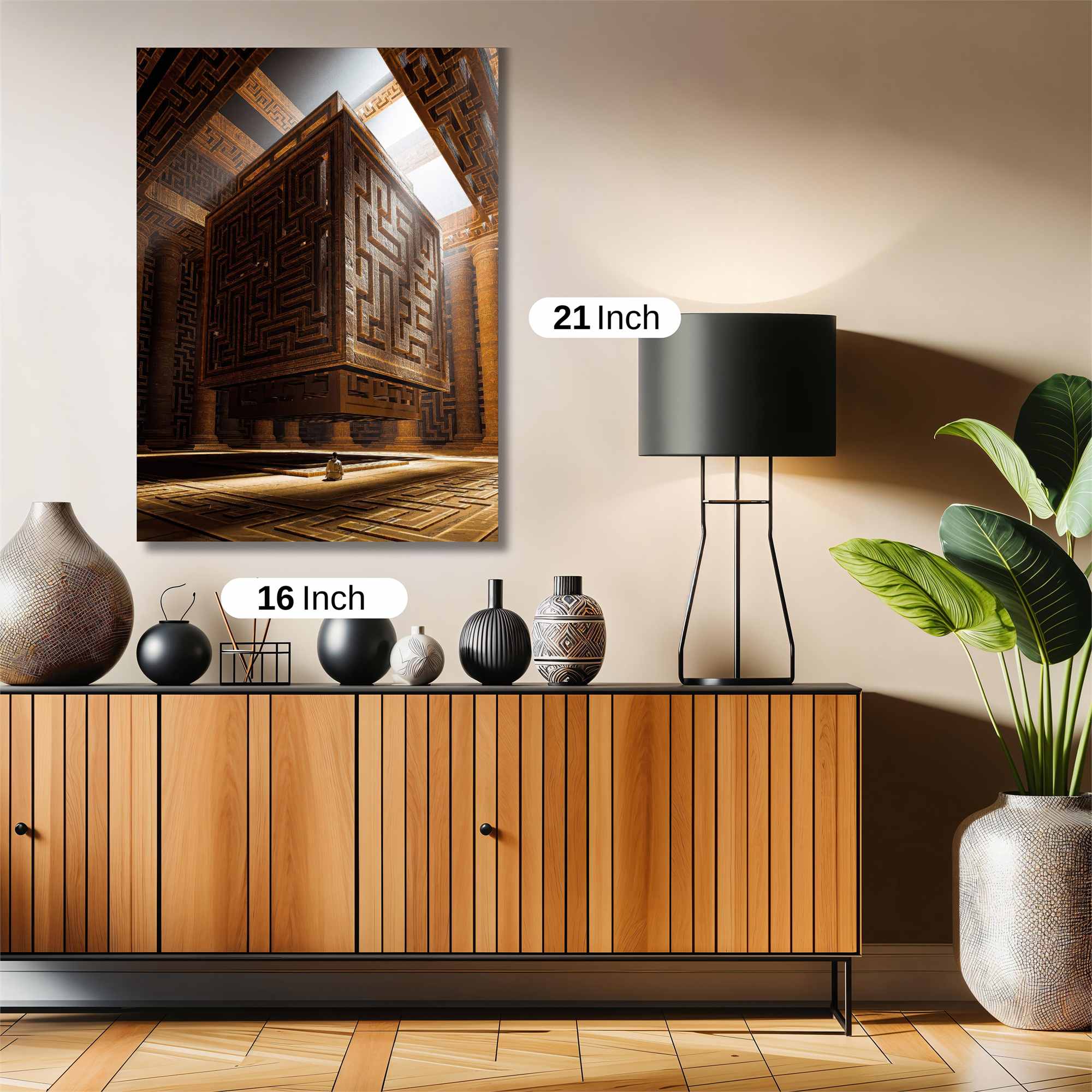 Labyrinthine Enigma Safe Wall Magnetic / M