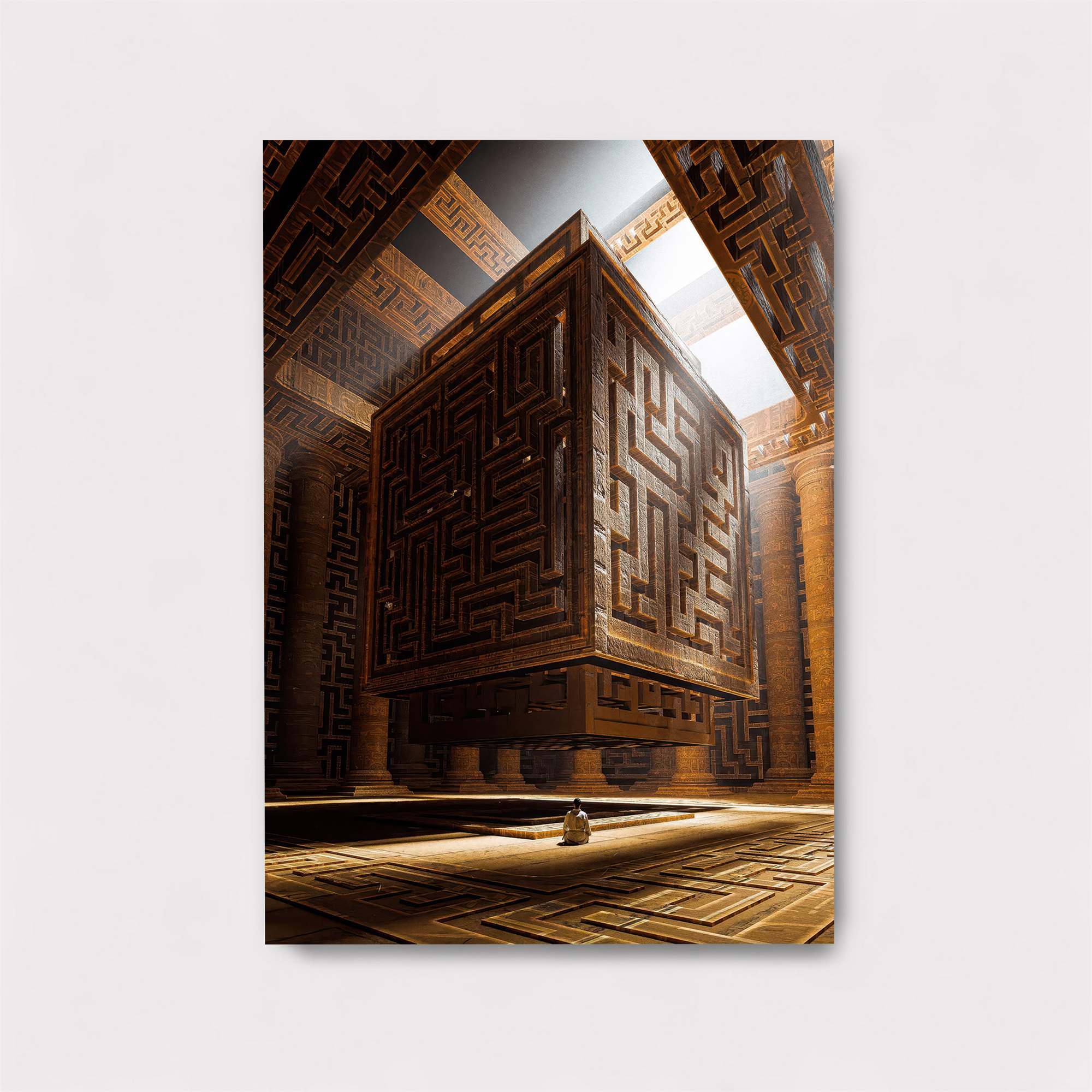 Labyrinthine Enigma Safe Wall Magnetic / M