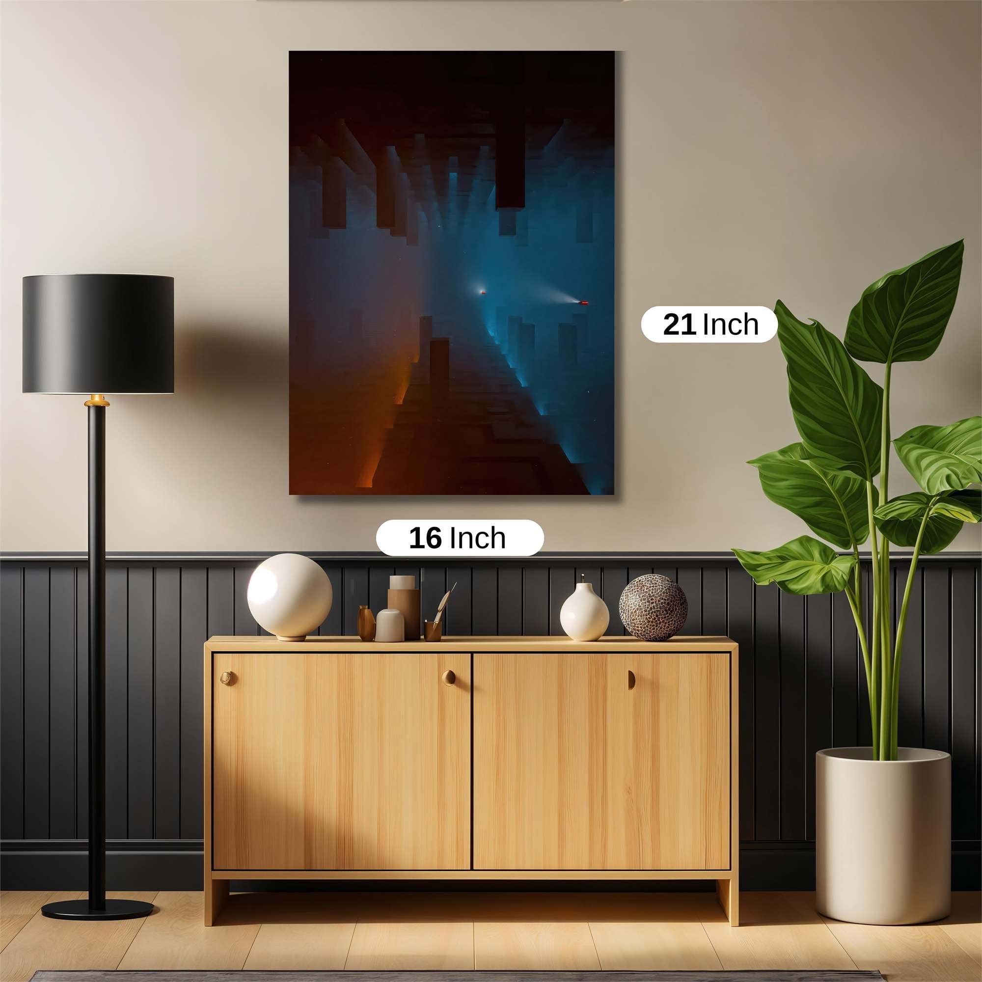 Maze Enigma Safe Wall Magnetic / M