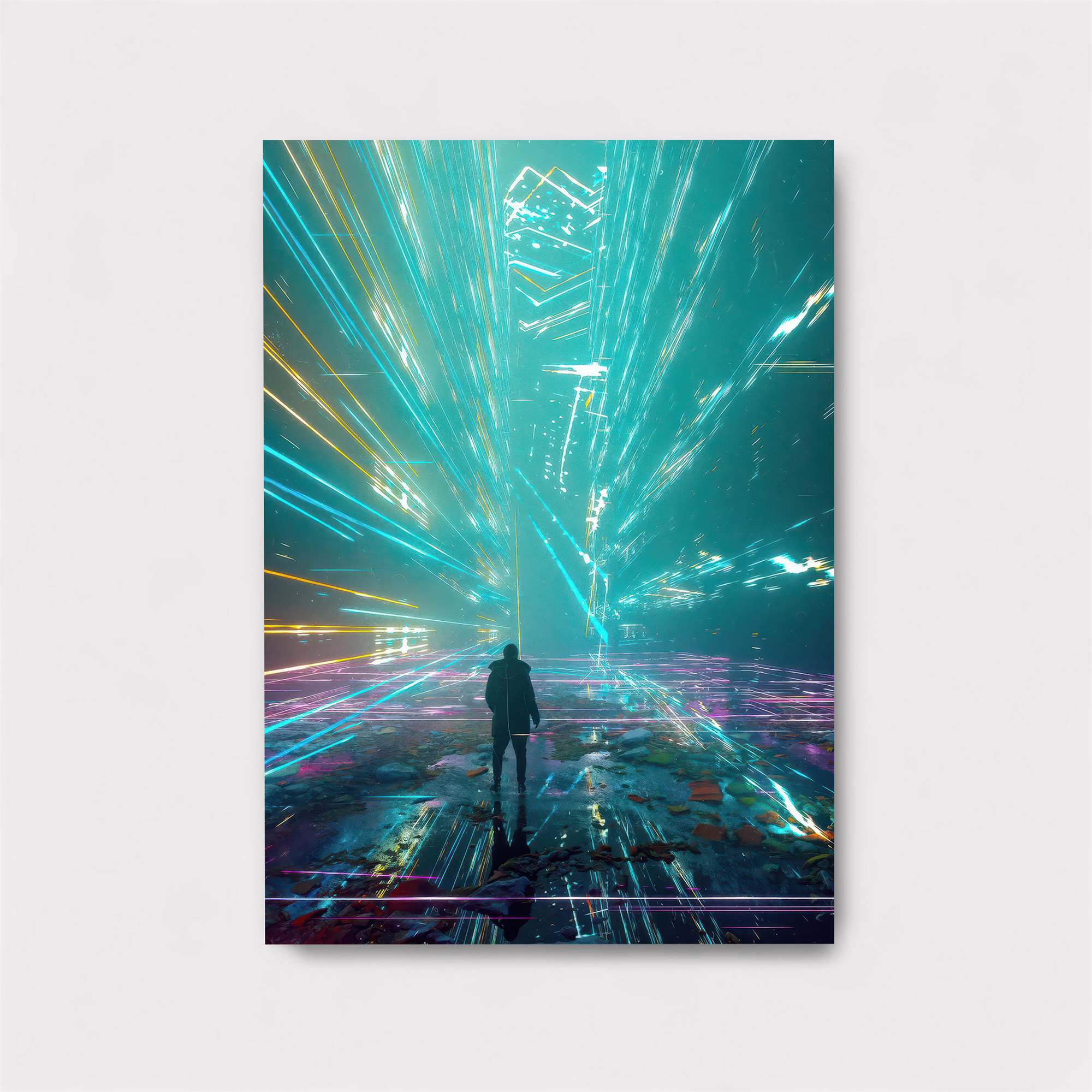 Cyber Serenity Safe Wall Magnetic / M