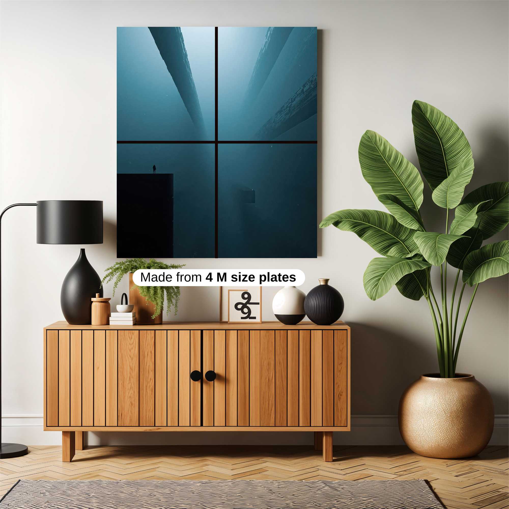Submarine Solitude Safe Wall Magnetic / M