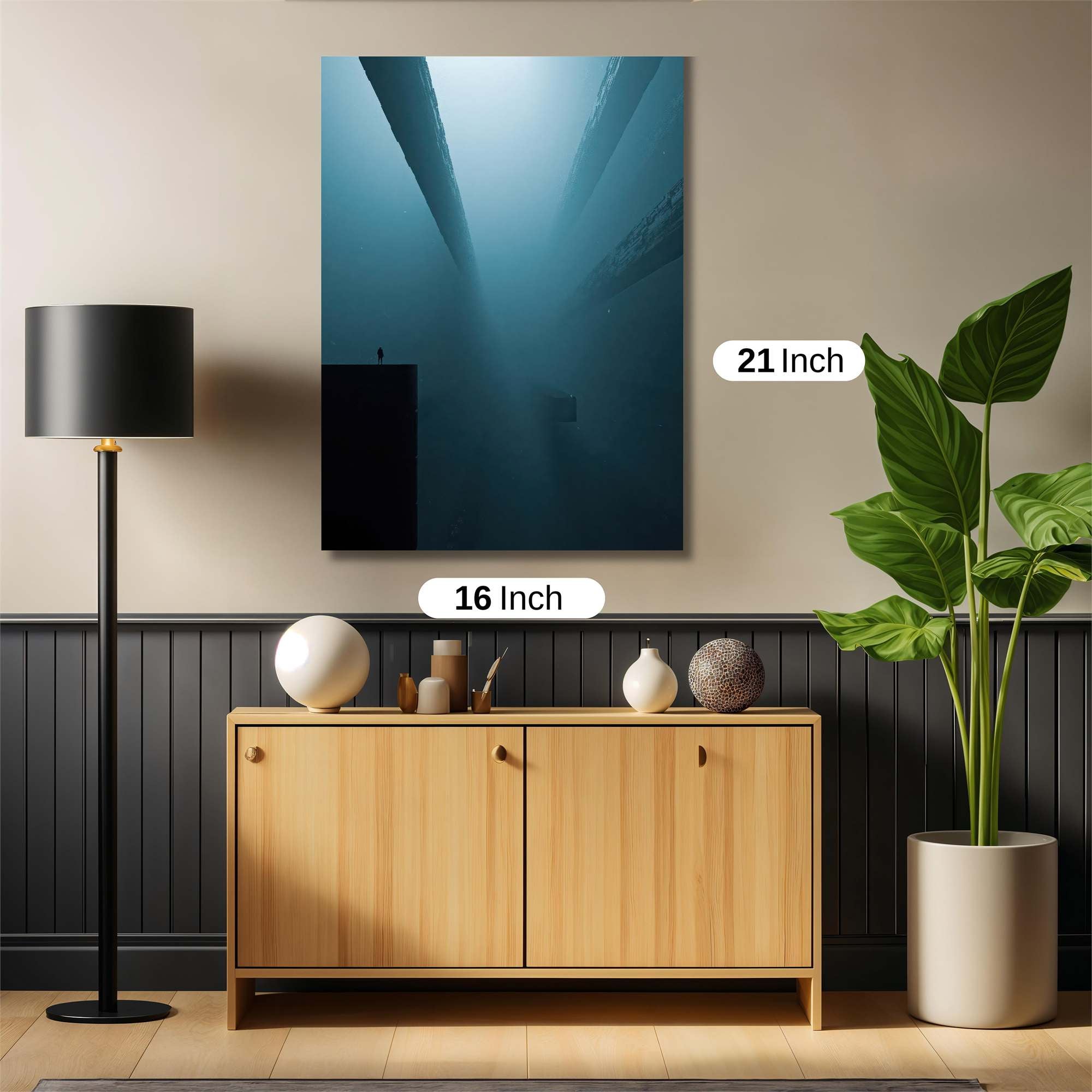 Submarine Solitude Safe Wall Magnetic / M