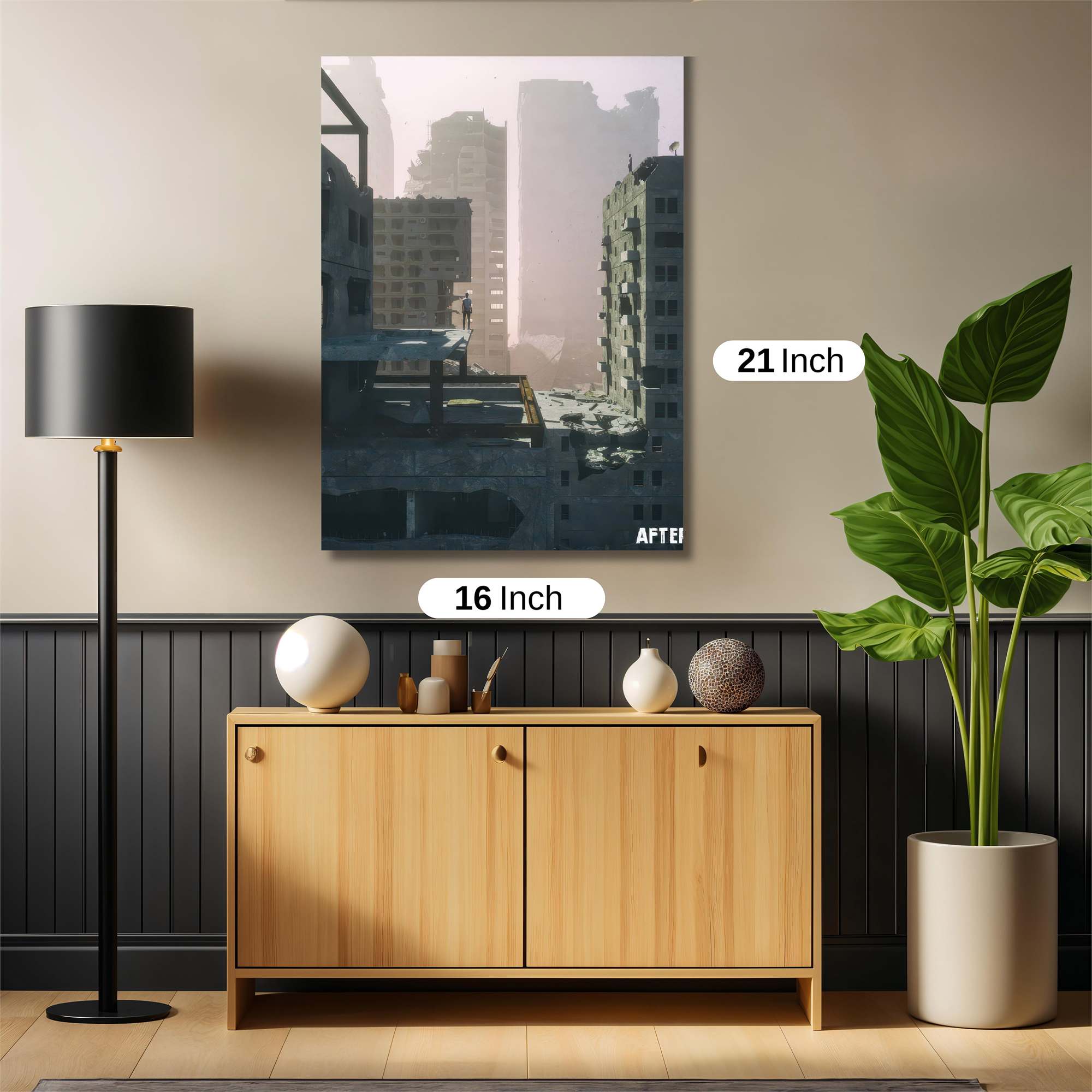 City Despair Safe Wall Magnetic / M