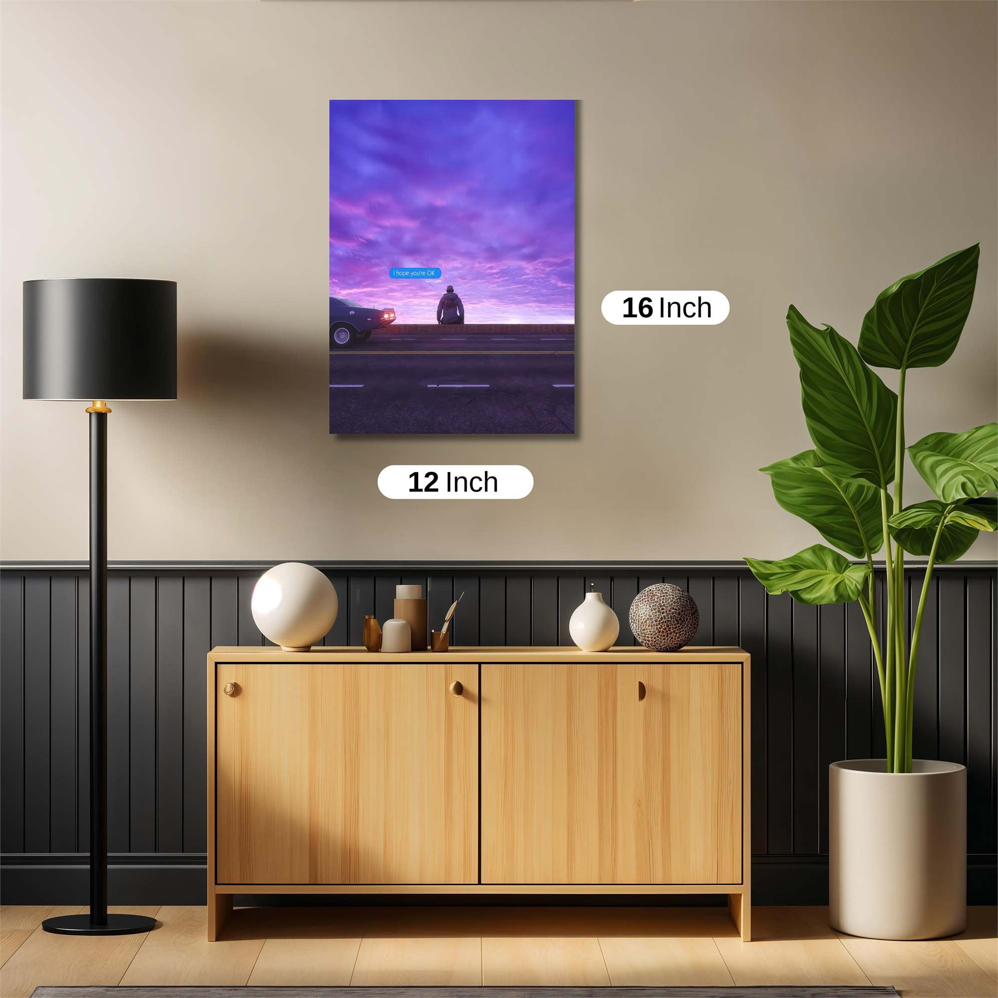 Twilight Solitude Safe Wall Magnetic / M