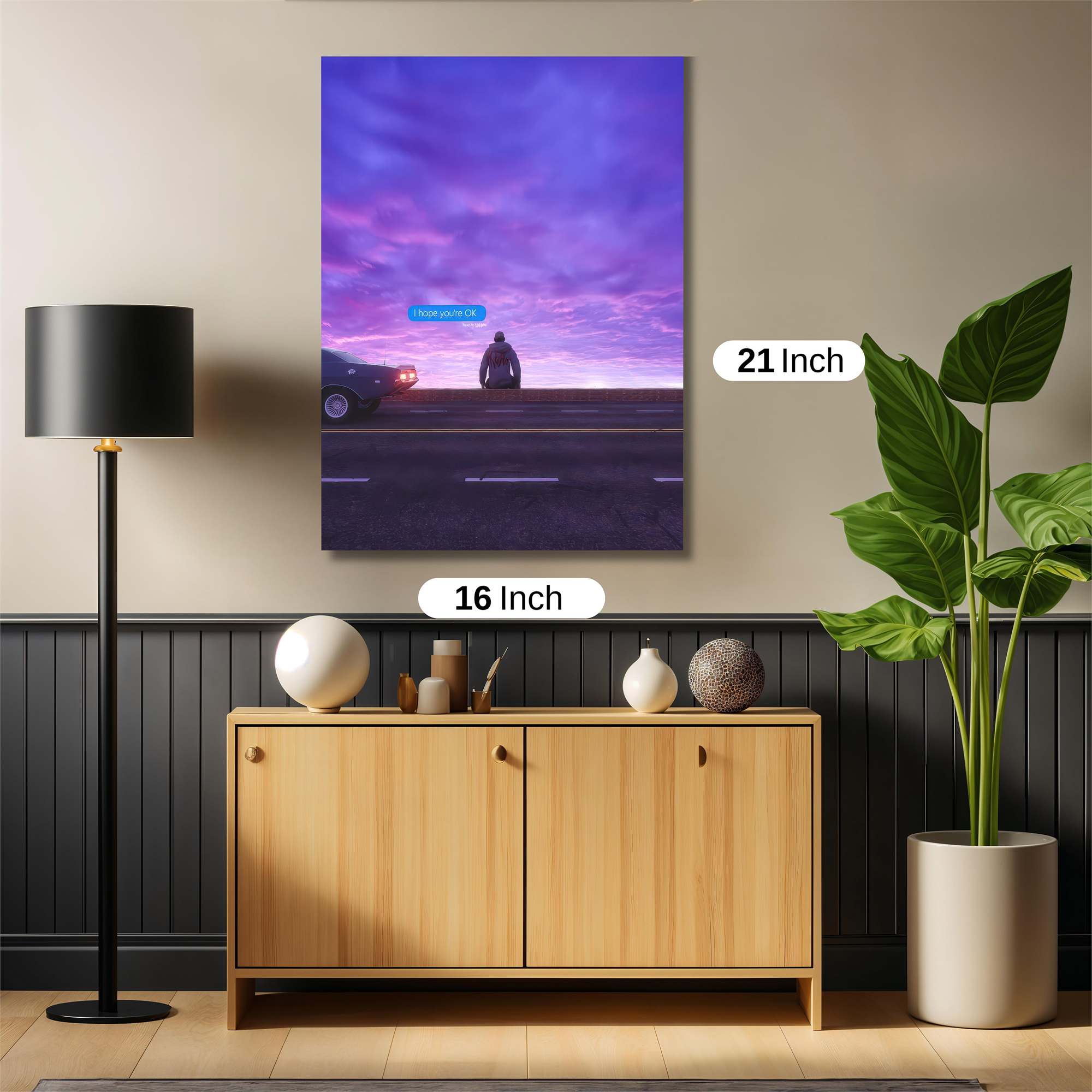 Twilight Solitude Safe Wall Magnetic / M