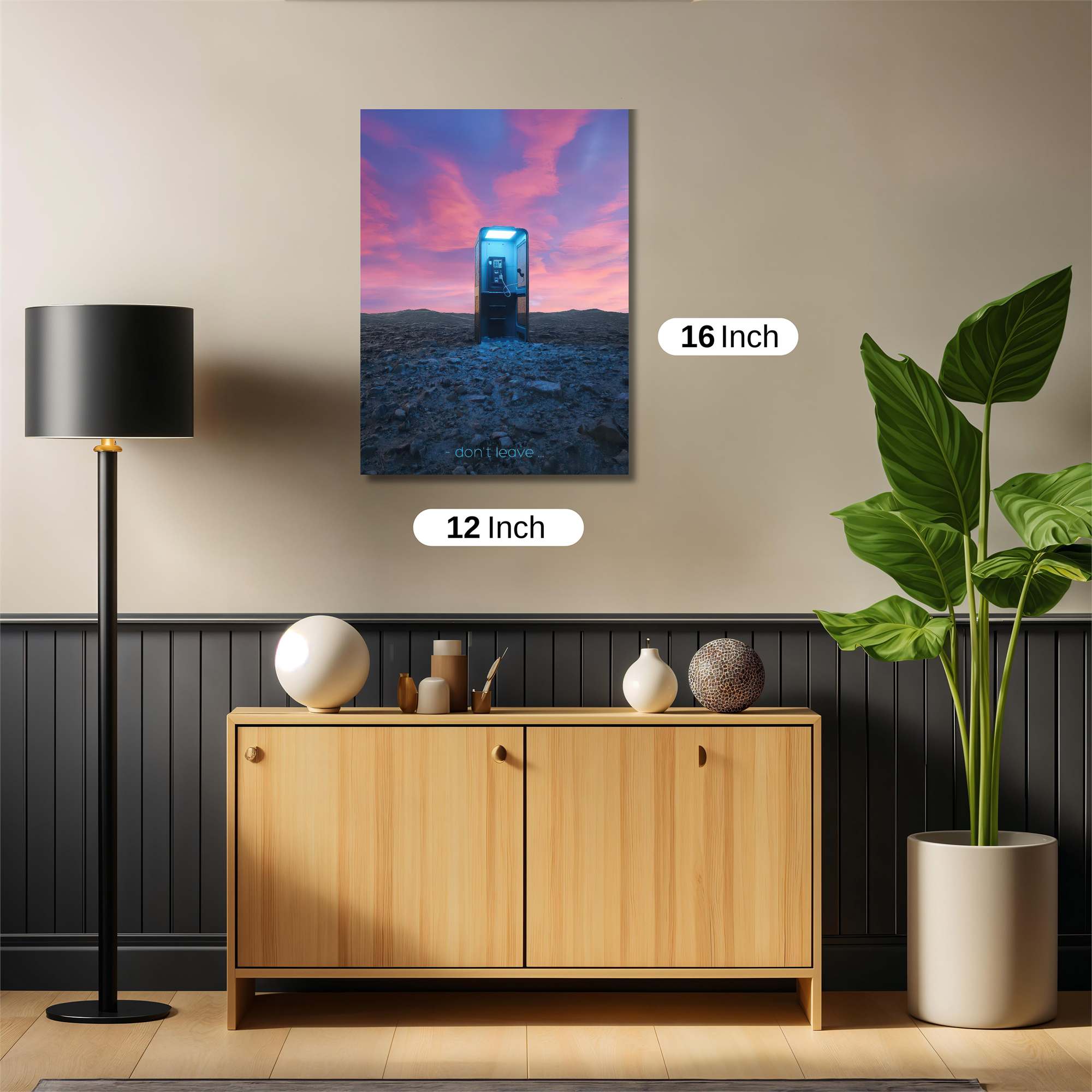 Phonebox Serenity Safe Wall Magnetic / M