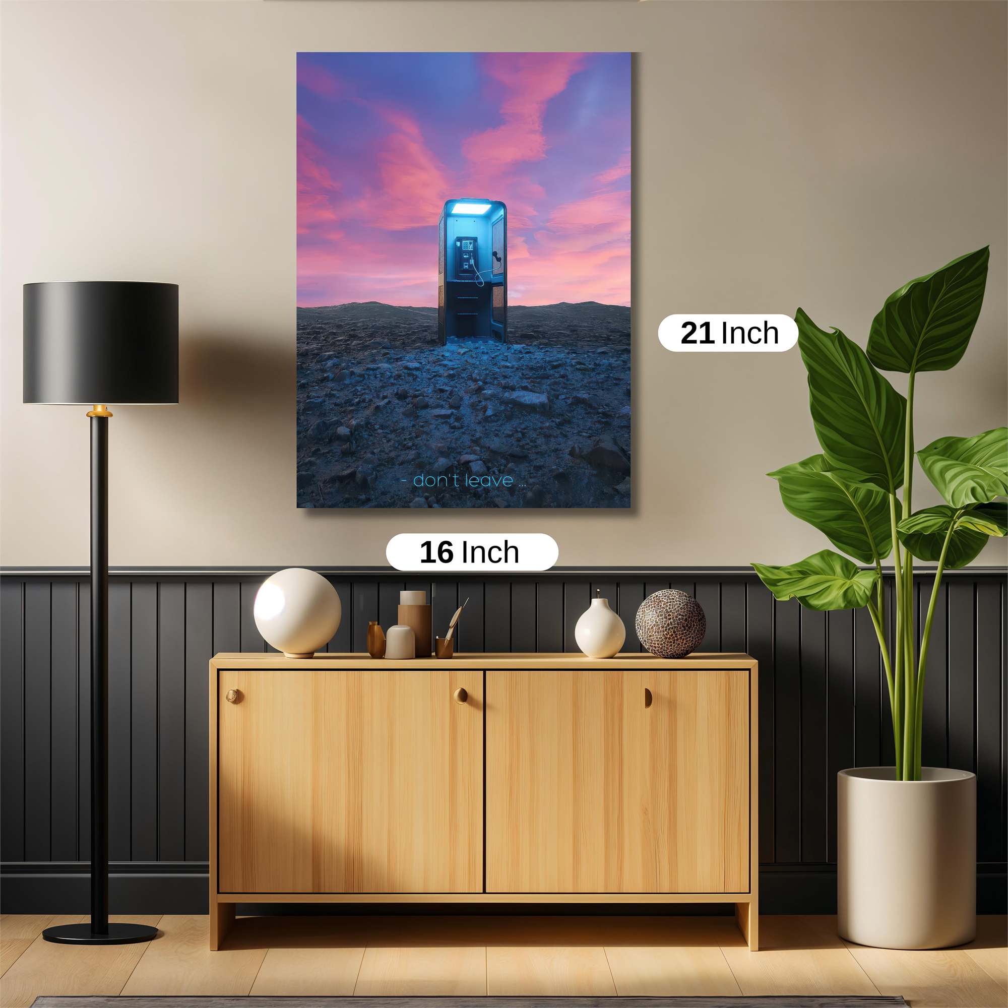 Phonebox Serenity Safe Wall Magnetic / M