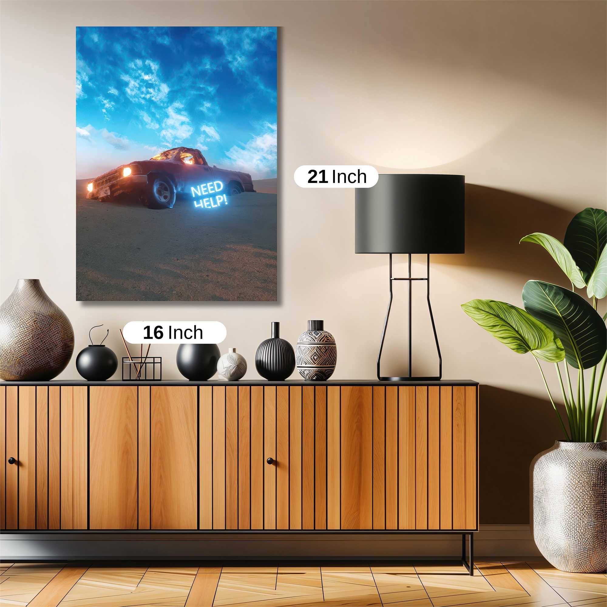 Desert Despair Safe Wall Magnetic / M