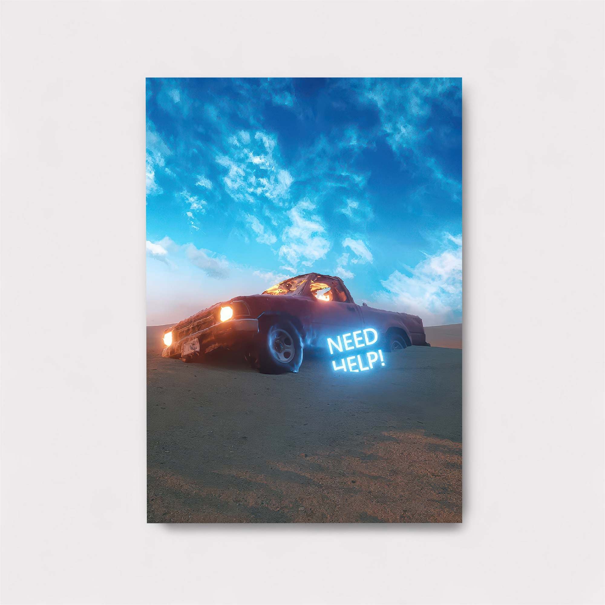 Desert Despair Safe Wall Magnetic / M