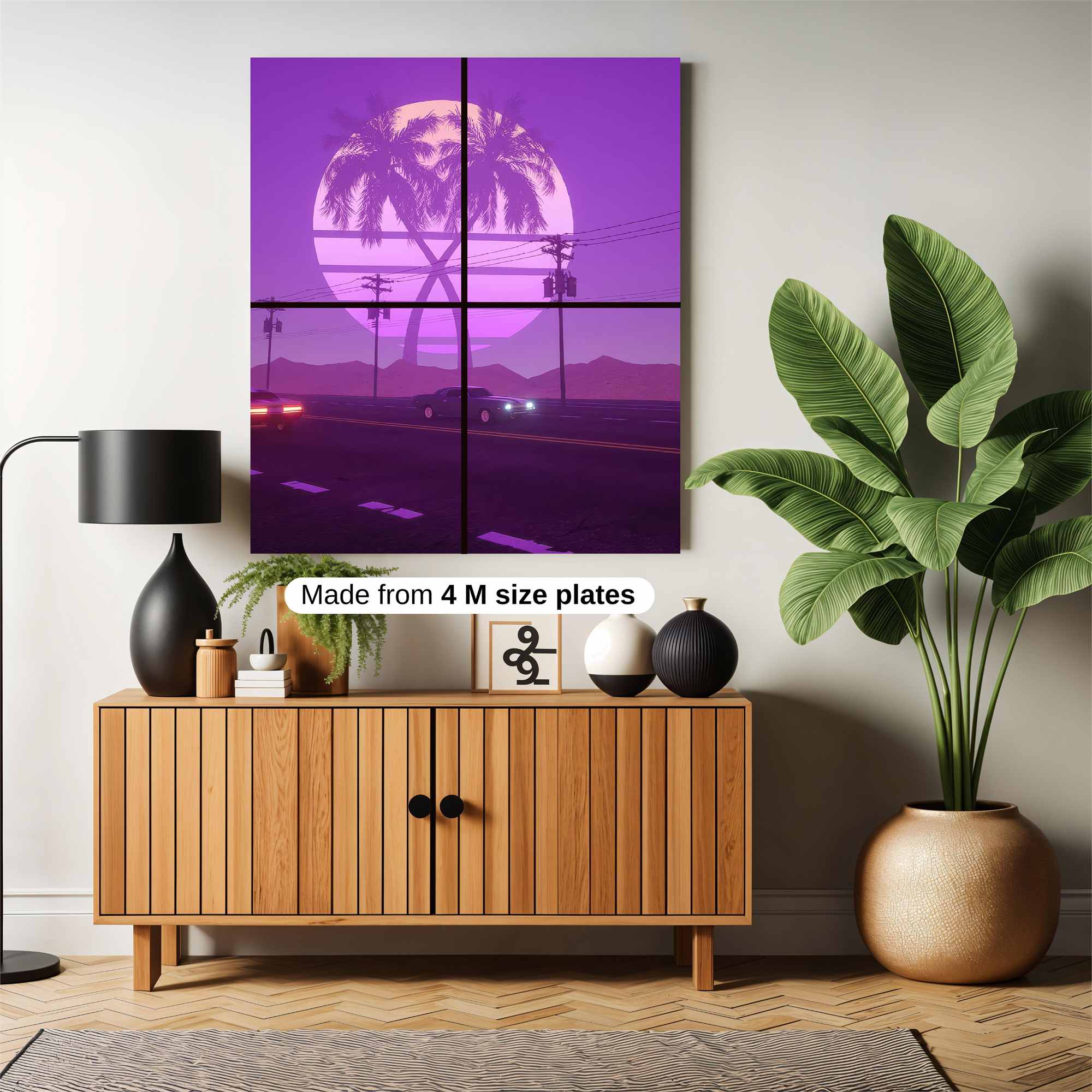 Sunset Serenity Safe Wall Magnetic / M