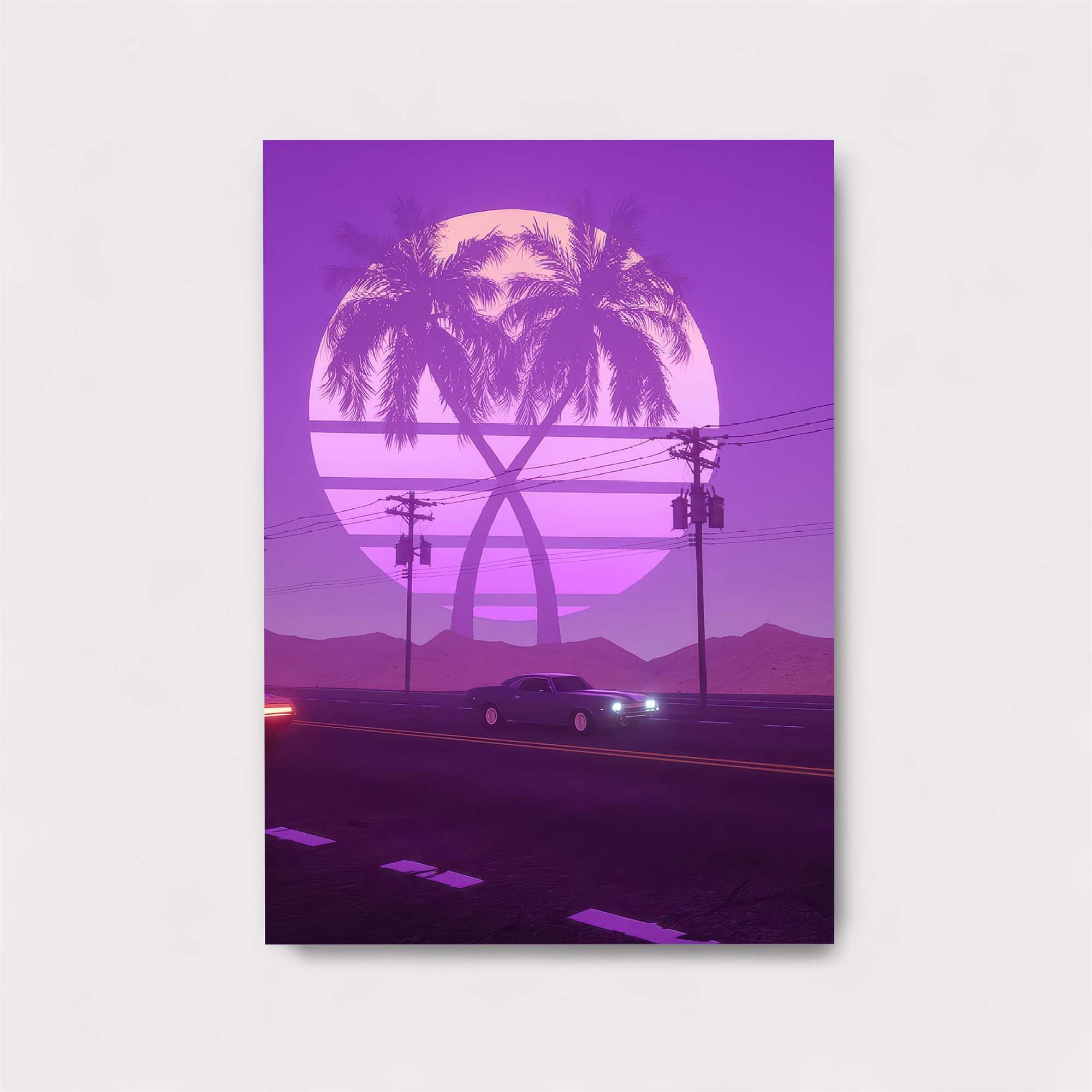 Sunset Serenity Safe Wall Magnetic / M