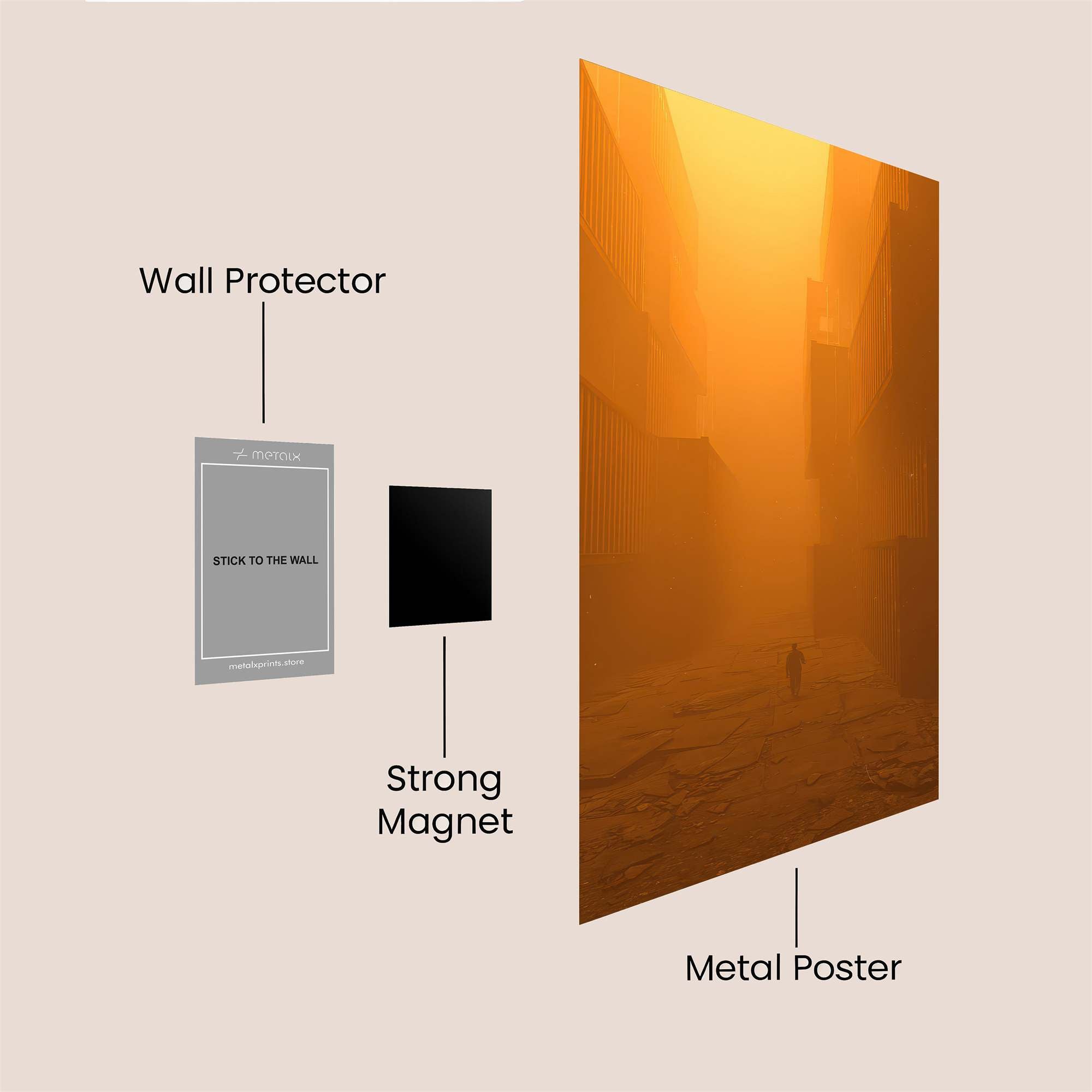 Dust Odyssey Safe Wall Magnetic / M