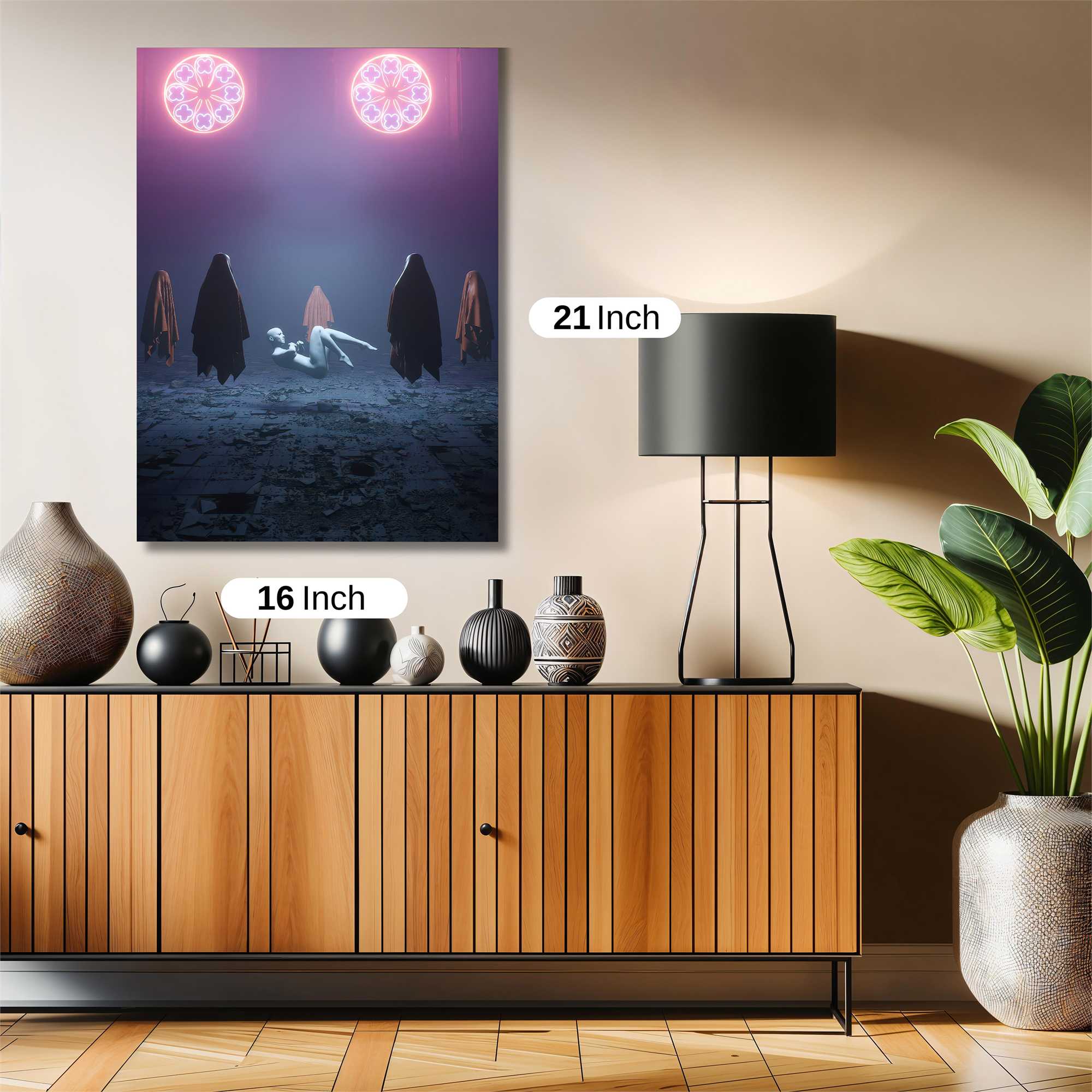 Eyes Enigmatic Safe Wall Magnetic / M