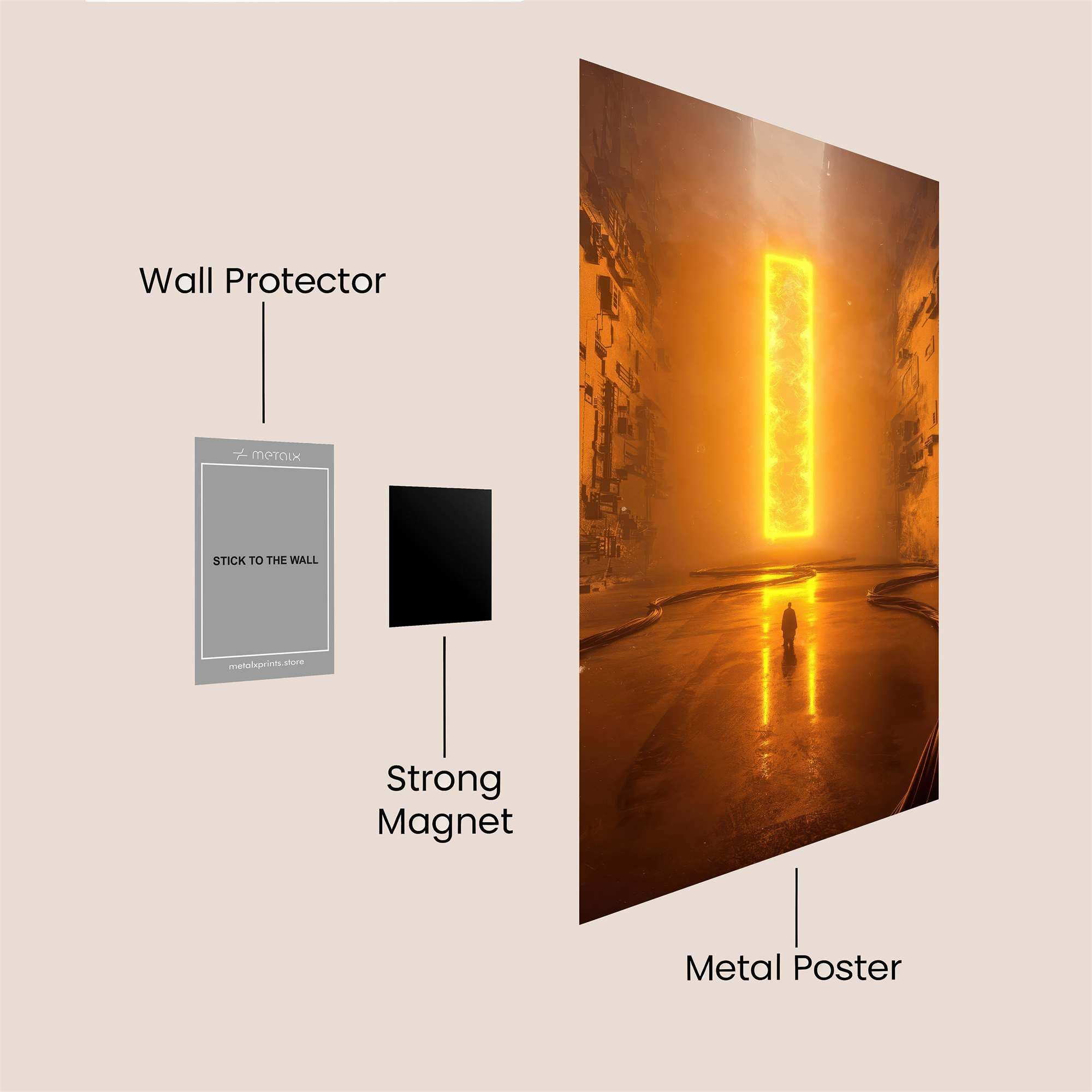 Portal Radiance Safe Wall Magnetic / M