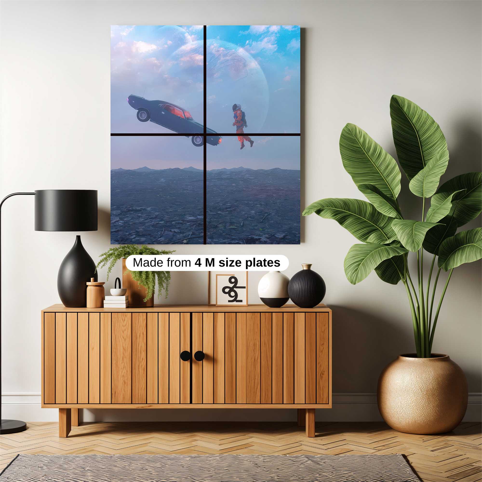 Cosmic Chase Safe Wall Magnetic / M