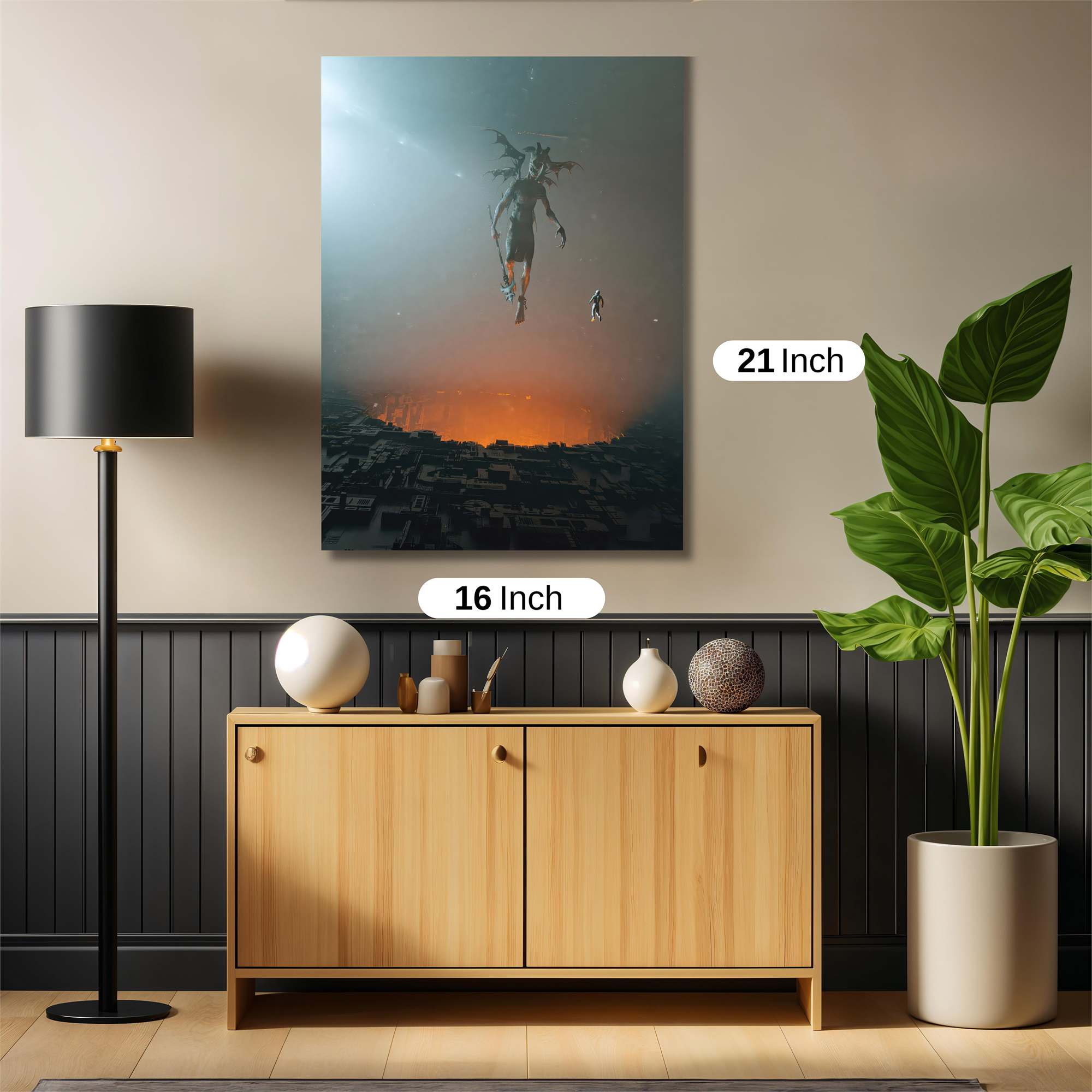 Demon Descent Safe Wall Magnetic / M